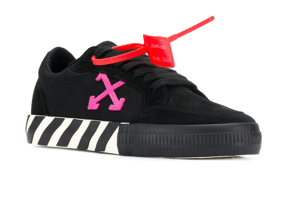 Off-White Arrows-logo Black Pink