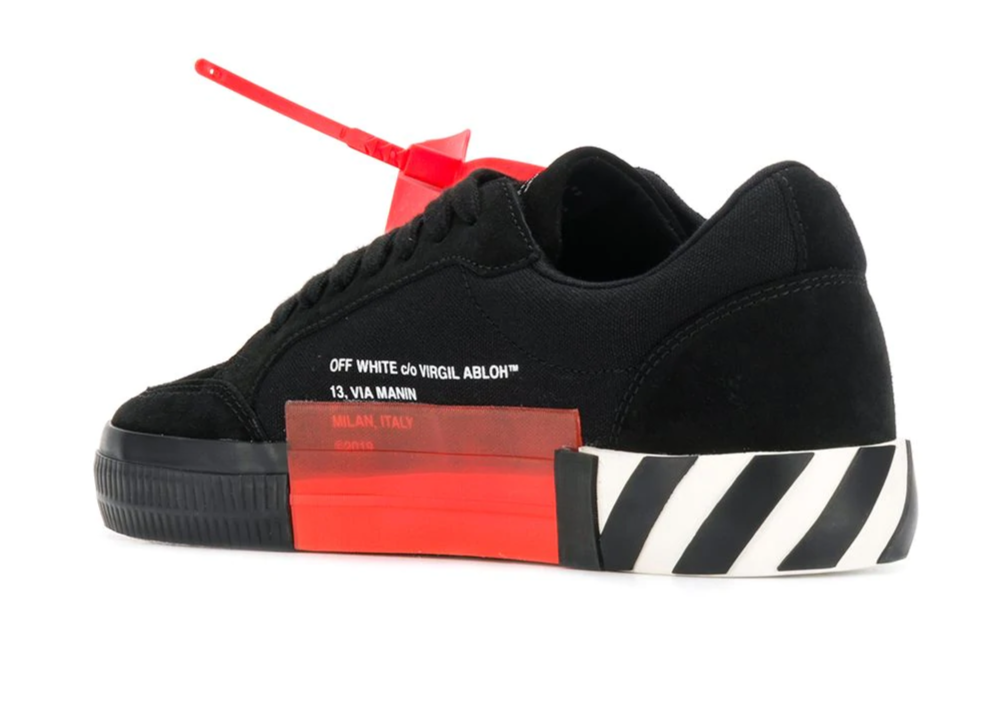 Off-White Arrows-logo Black Pink