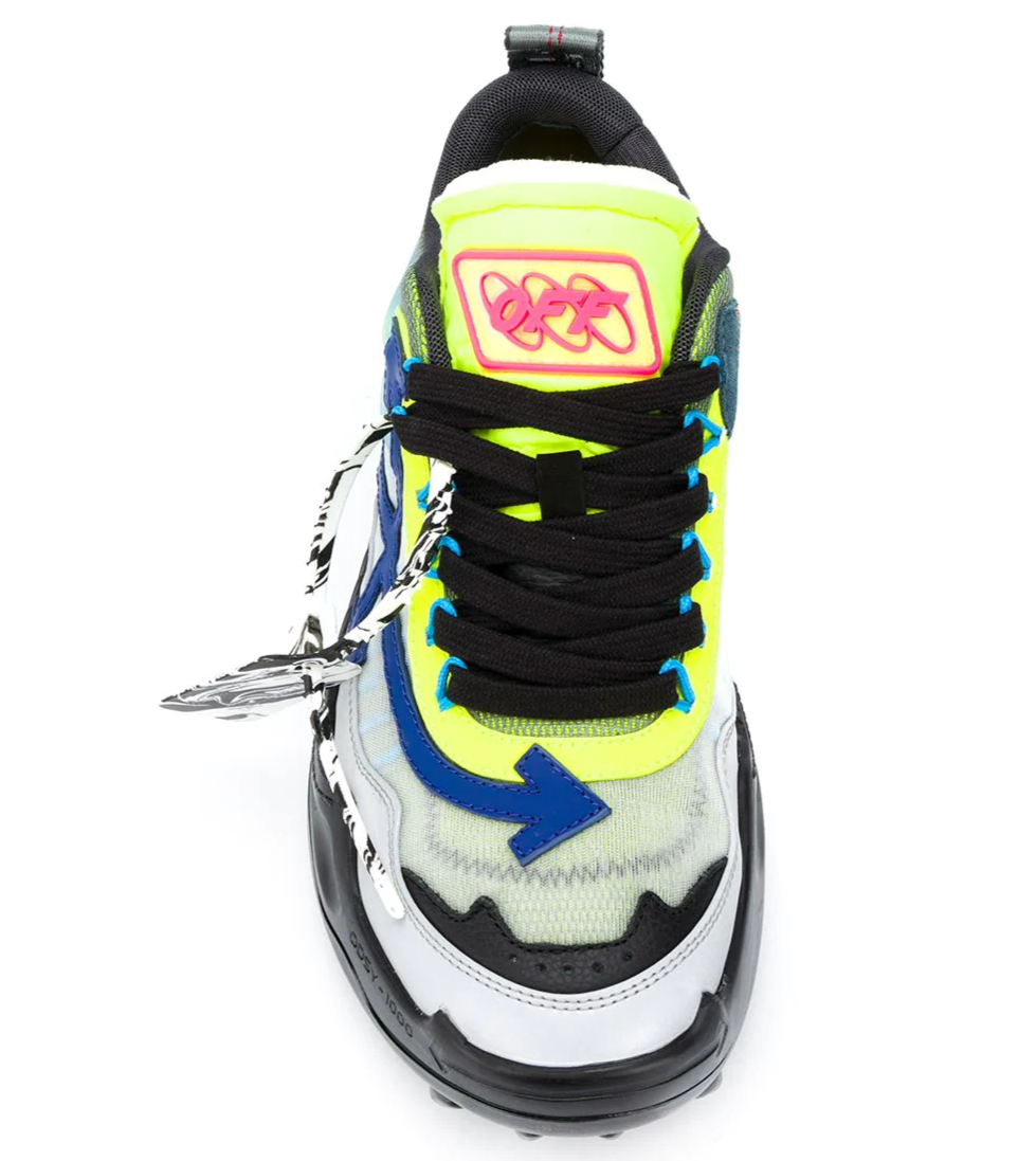 Off-White Odsy-1000 low-top Yellow Blue