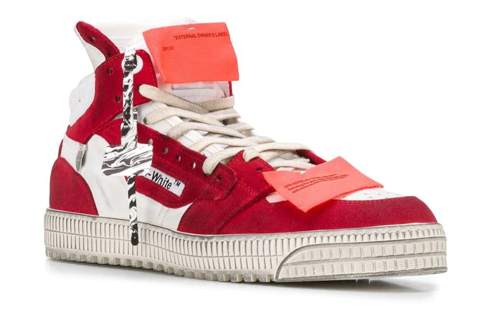 Off Court high-top Red
