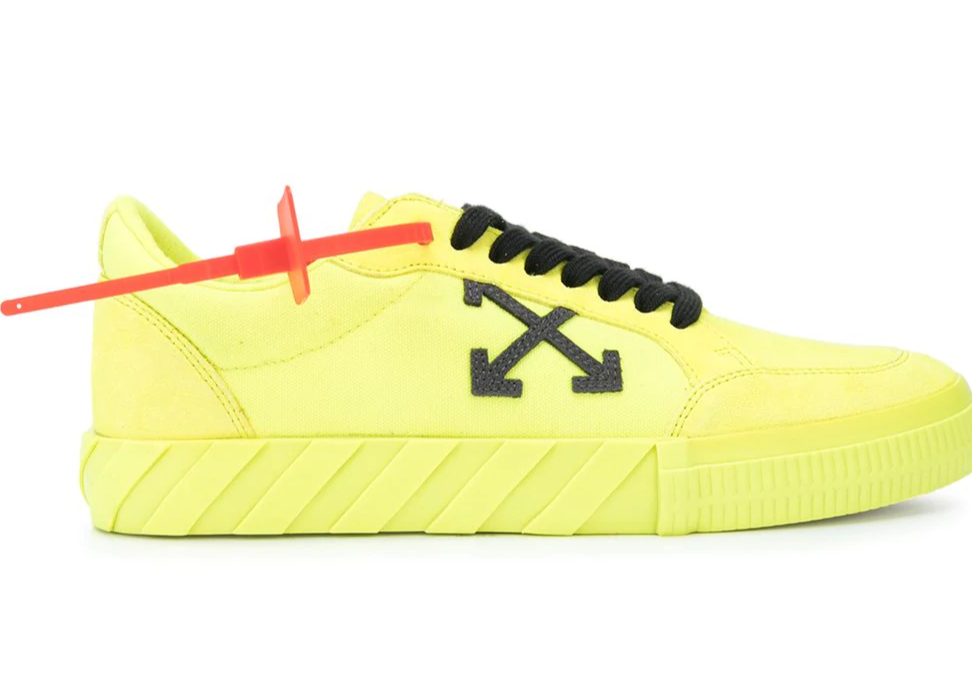 signature arrow lace-up Yellow