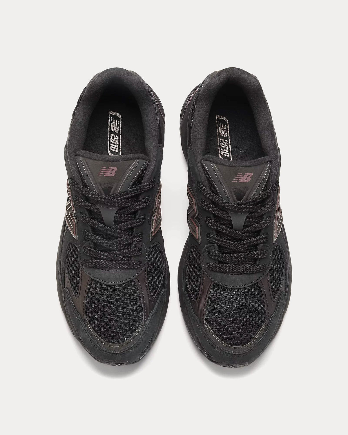 2010 Black / Iridescent Low Top Sneakers