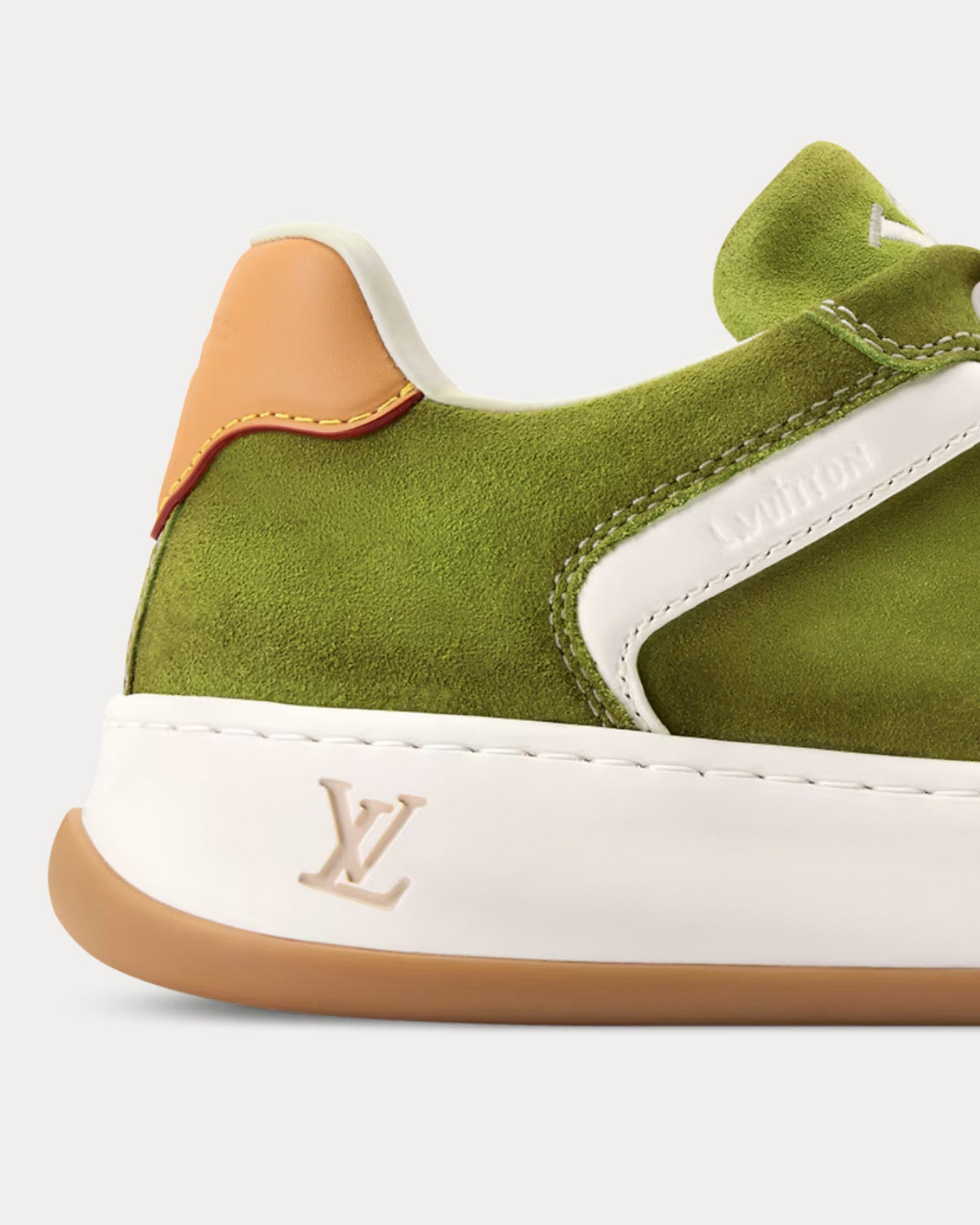 LV Tilted Green Low Top Sneakers