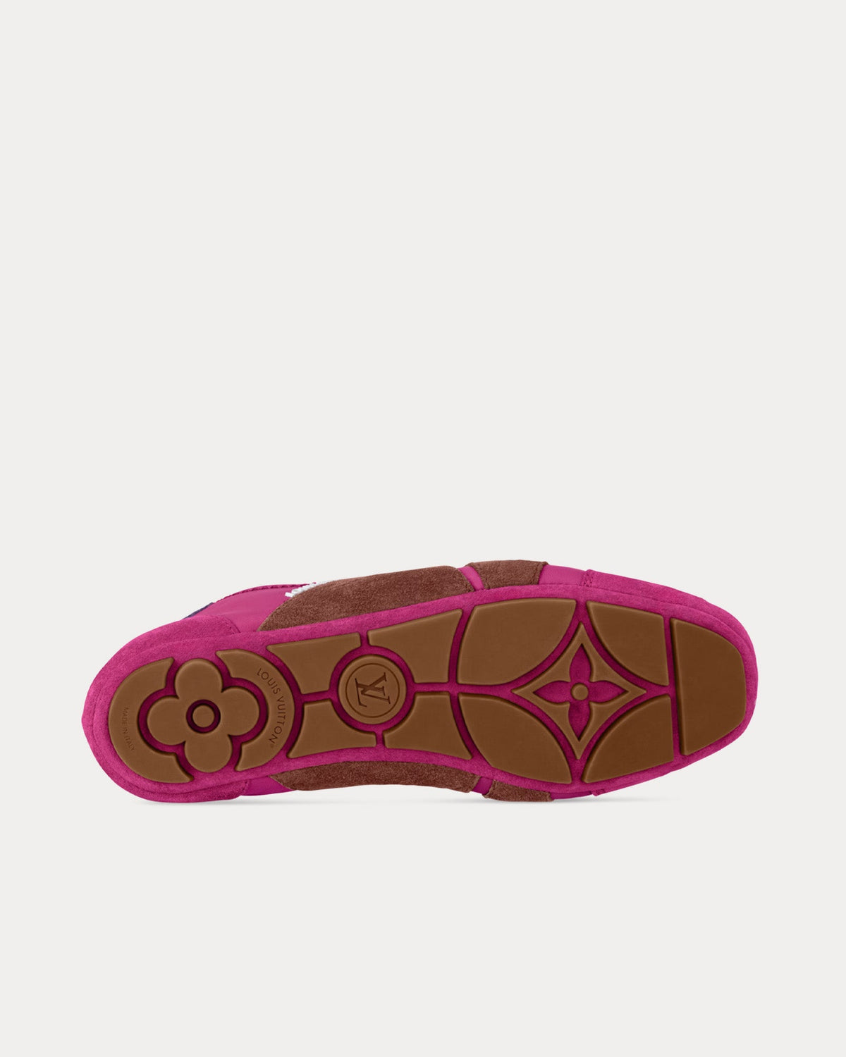 LV Sneakerina Fuchsia Low Top Sneakers