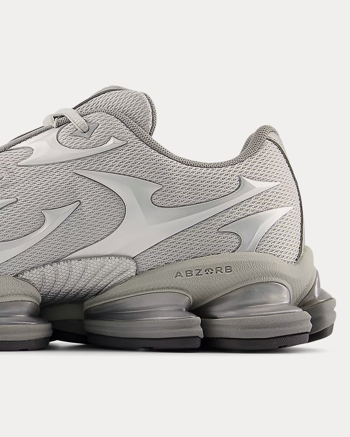 Abzorb 2000 Silver Metallic Low Top Sneakers