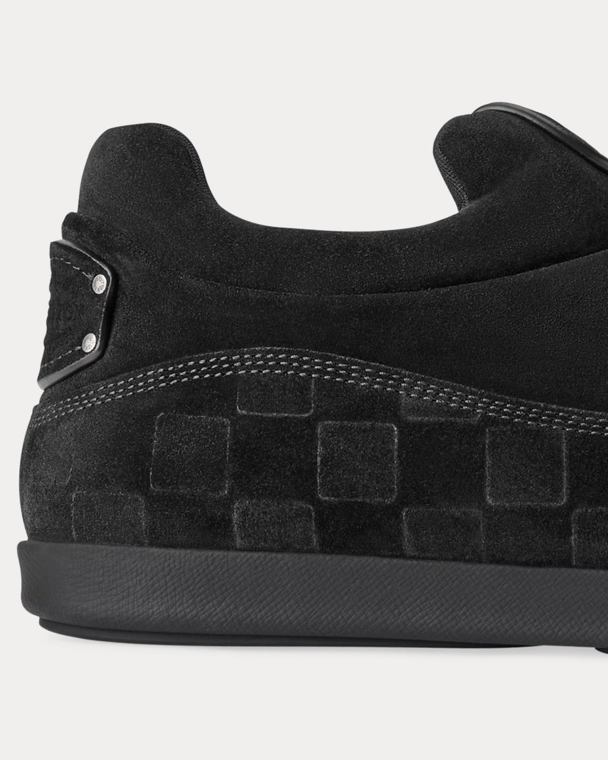 LV Yeti Black Slip Ons