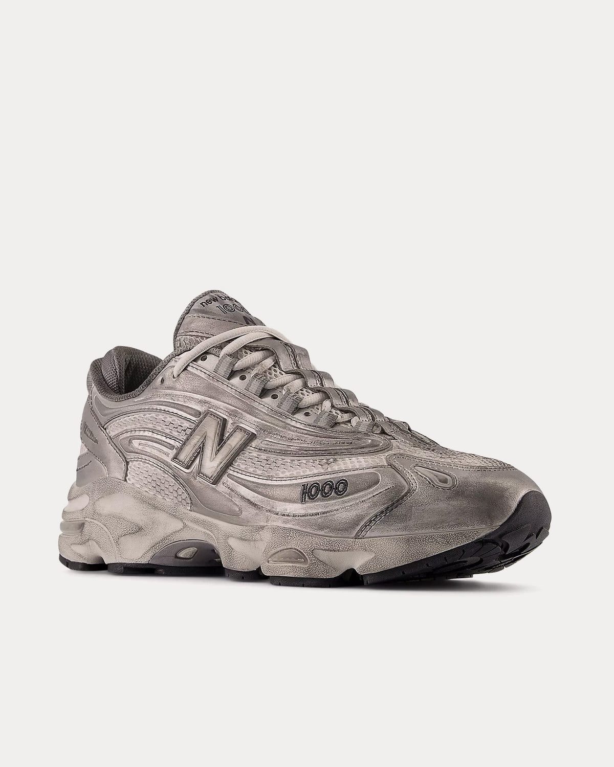 1000 Silver Metallic / Grey Matter / Raincloud Low Top Sneakers