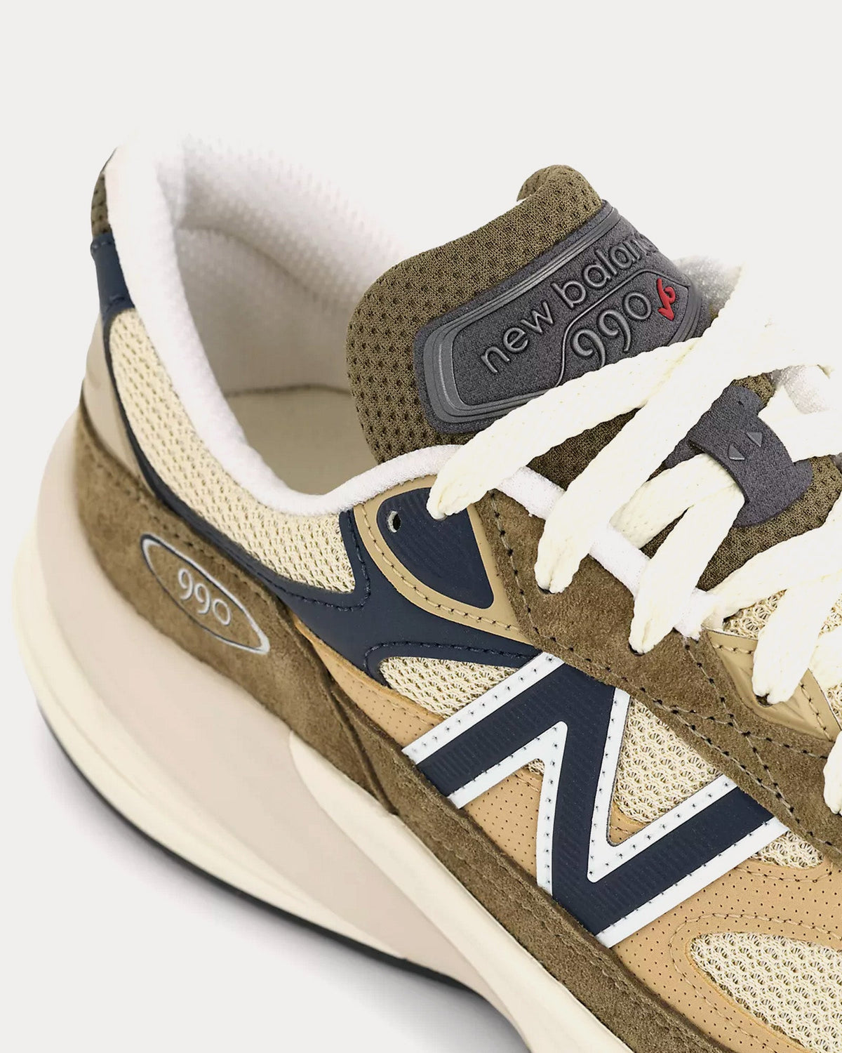 Made in USA 990v6 Dark Camo / Incense / Natural Indigo Low Top Sneakers