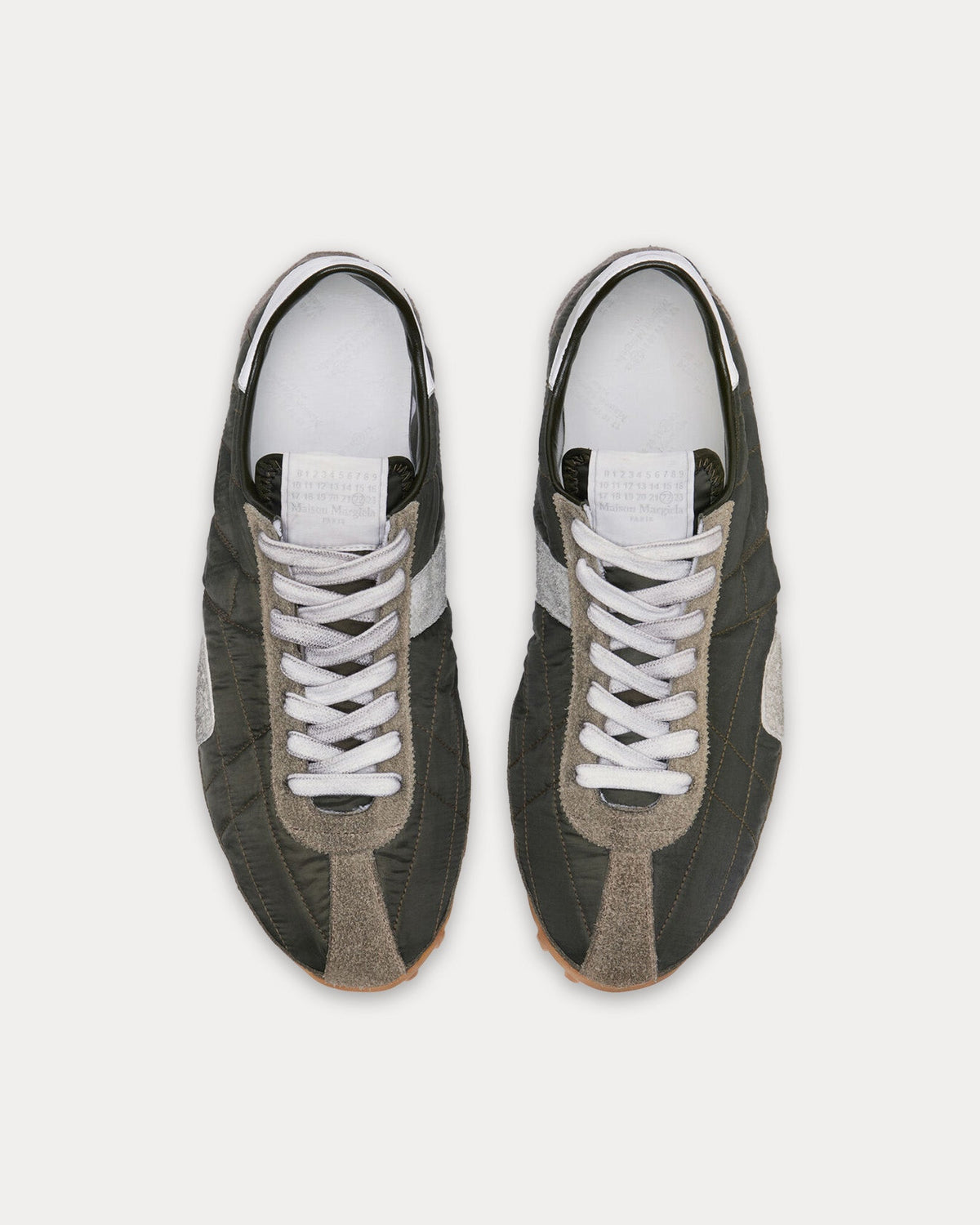 Sprinters Dark Green / White Low Top Sneakers