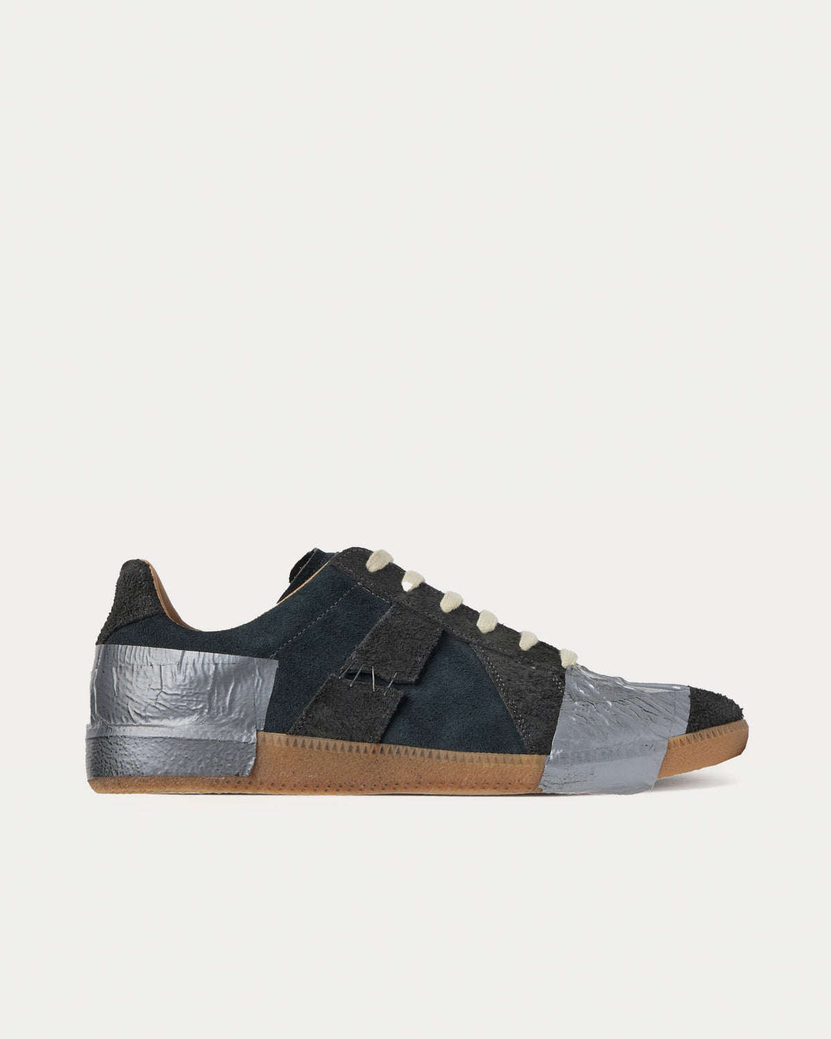 Replica Tape Black Low Top Sneakers