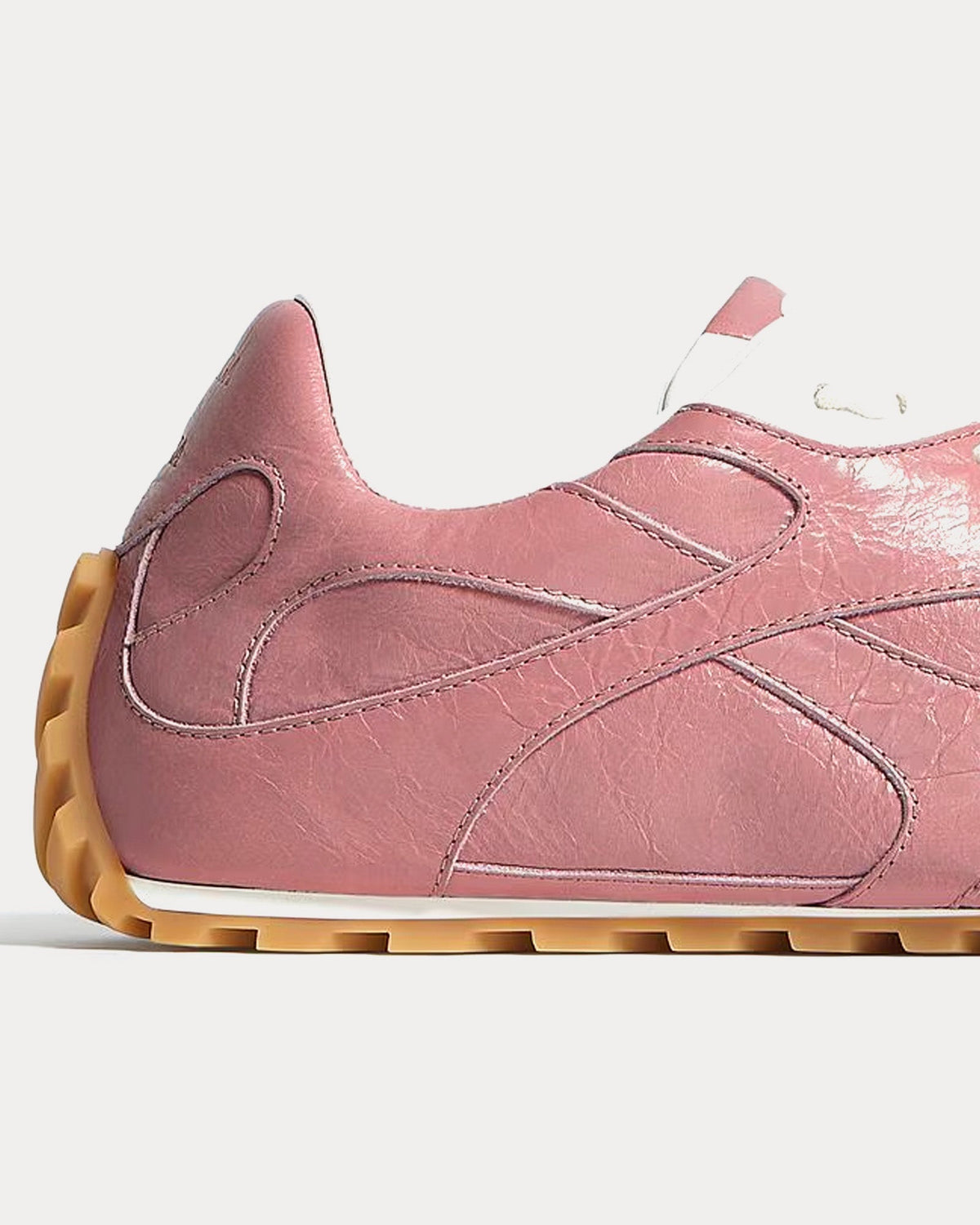Orbit Flash Calfskin Camelia Low Top Sneakers