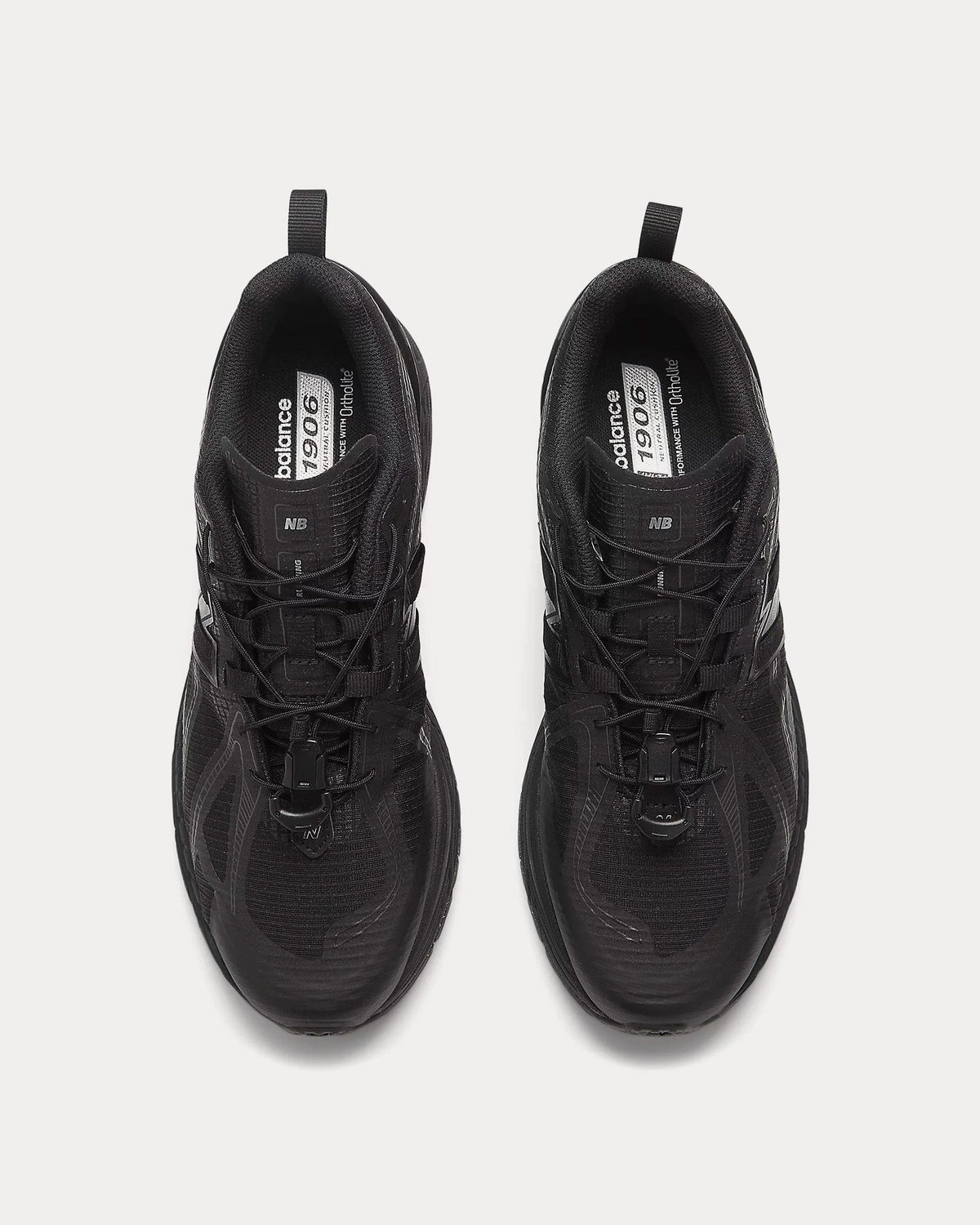 1906r Black / Dark Silver Metallic / Black Cement Low Top Sneakers