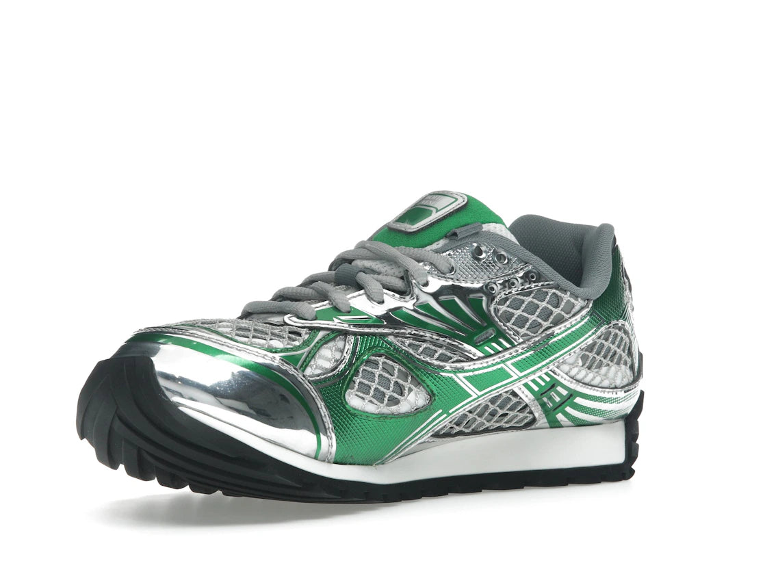 Orbit Silver / Parakeet Low Top Sneakers