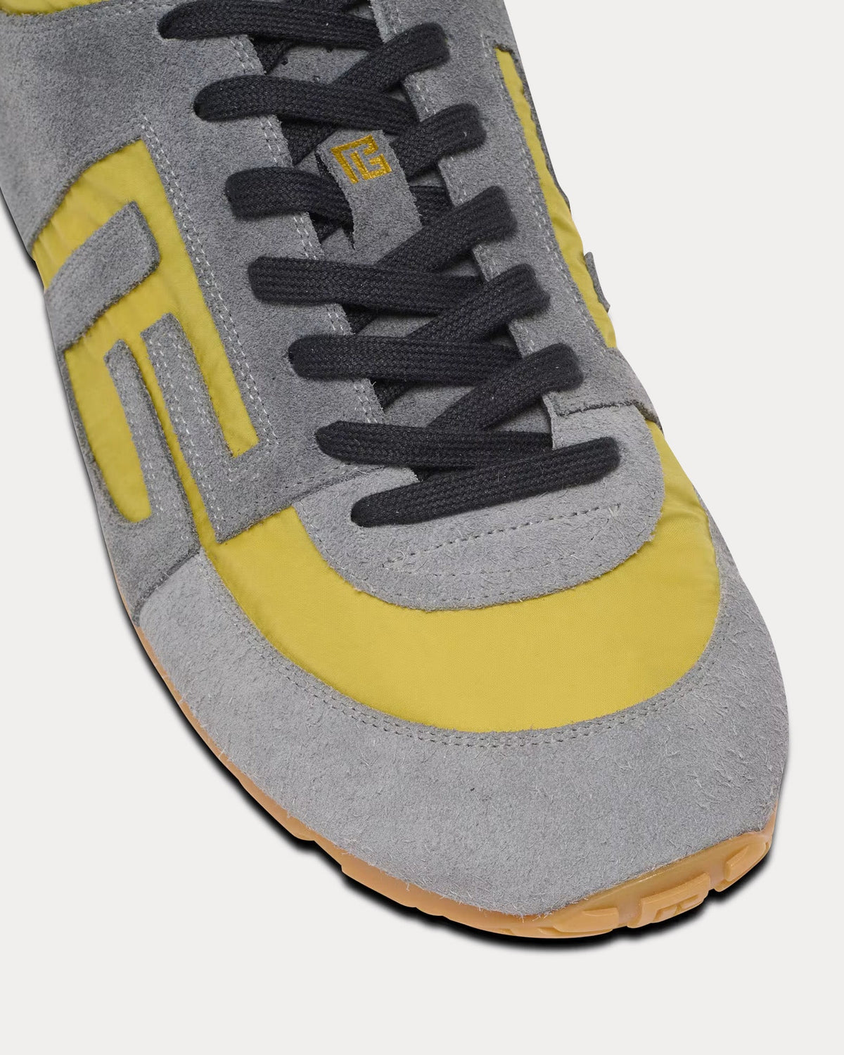 Racer 45 Suede & Nylon Yellow Low Top Sneakers