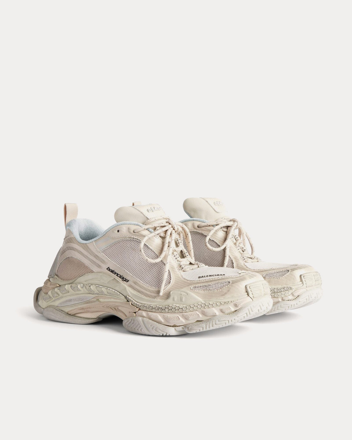 Triple S.2 Eggshell Low Top Sneakers