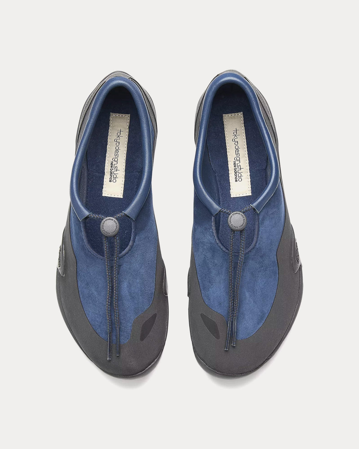 TDS MT10T NB Navy / Black Cement Slip On Sneakers