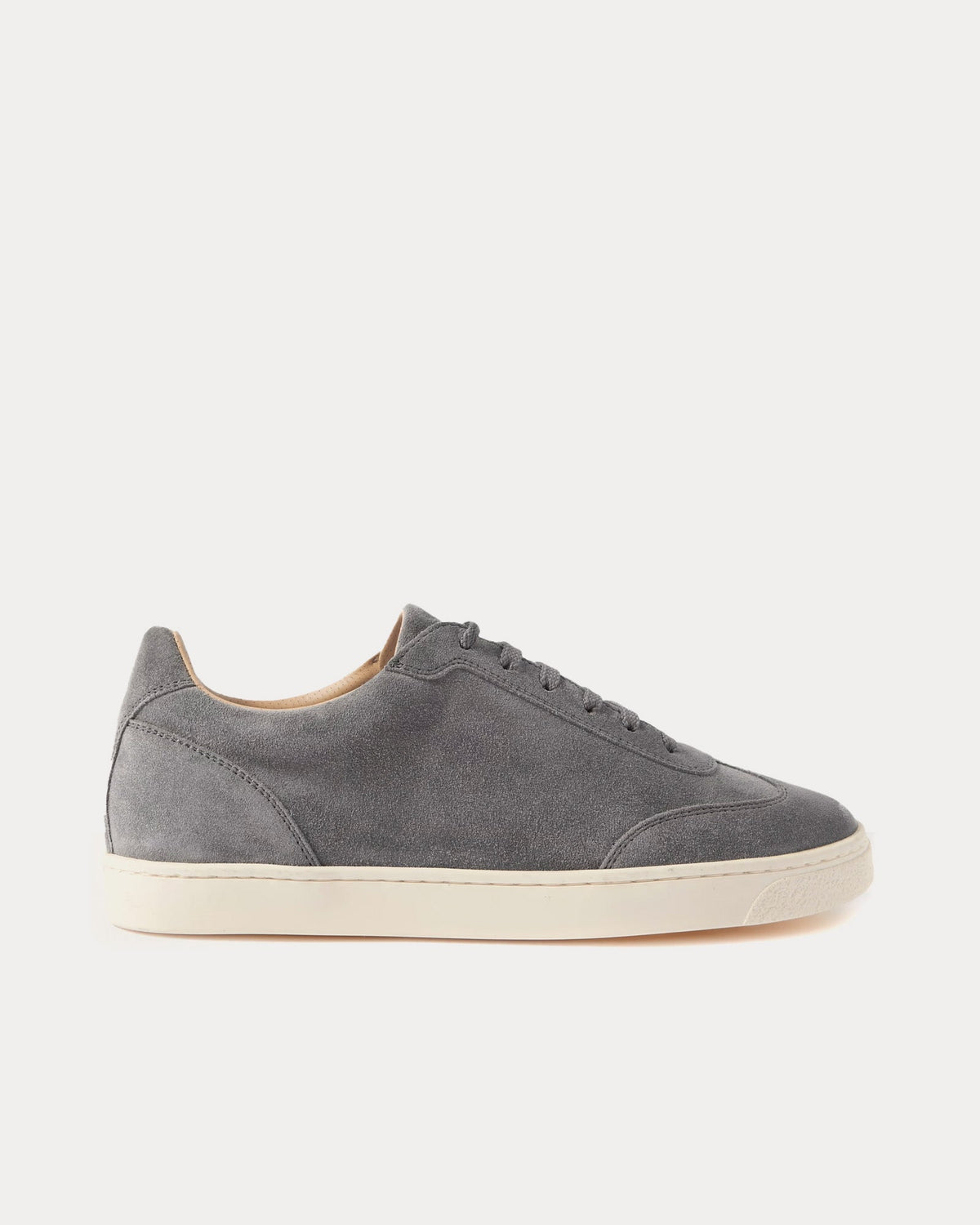 Coda di Rondine Suede Grey Low Top Sneakers