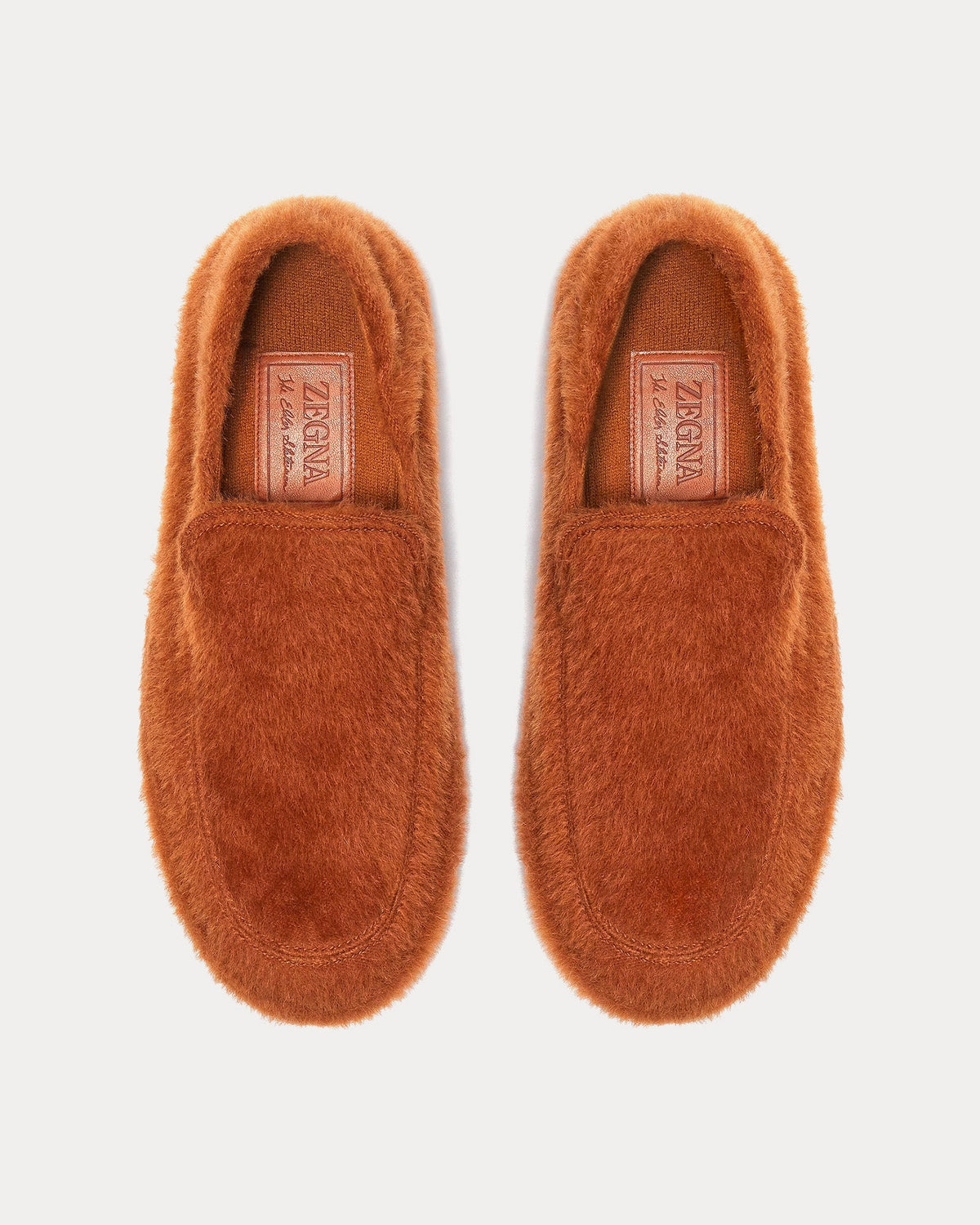 Alpaca & Wool Dark Brown Slippers