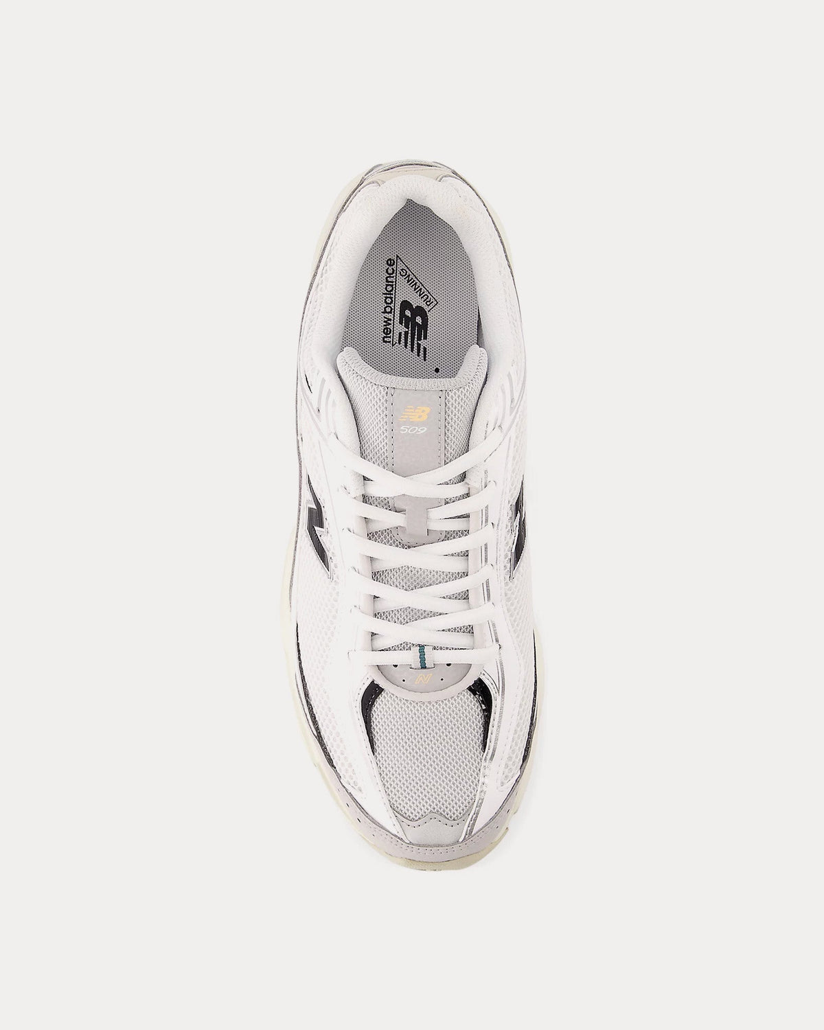 U509V1 Raincloud / White / Black Low Top Sneakers