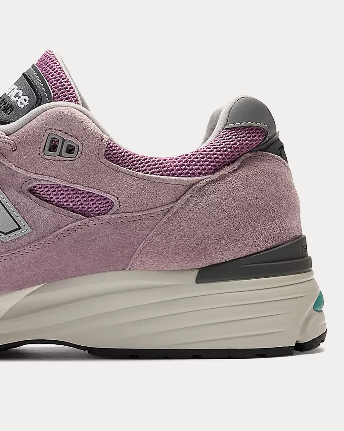 Made in UK 991v2 'Retro Pop' Polignac / Toadstool / Silver Low Top Sneakers