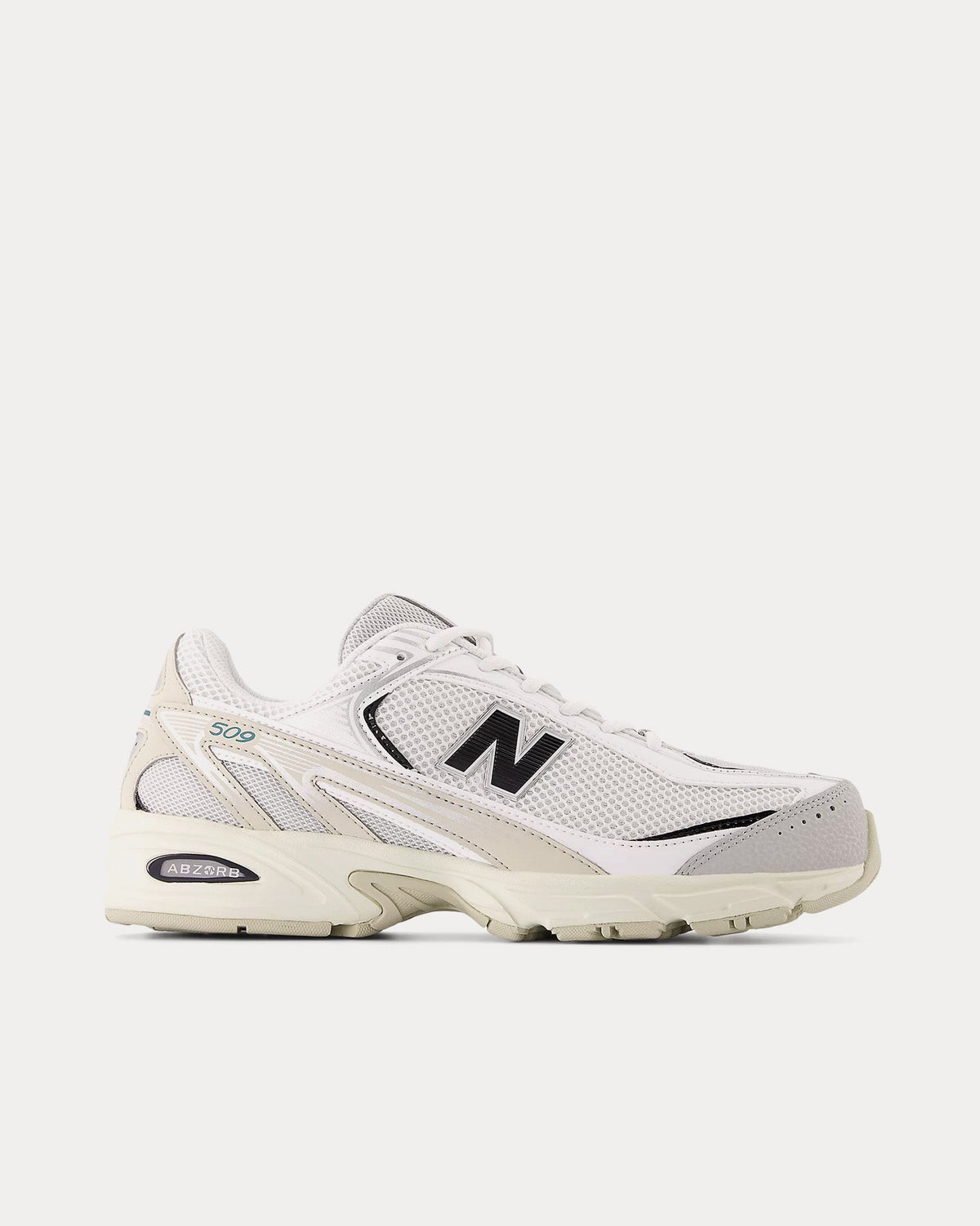 U509V1 Raincloud / White / Black Low Top Sneakers