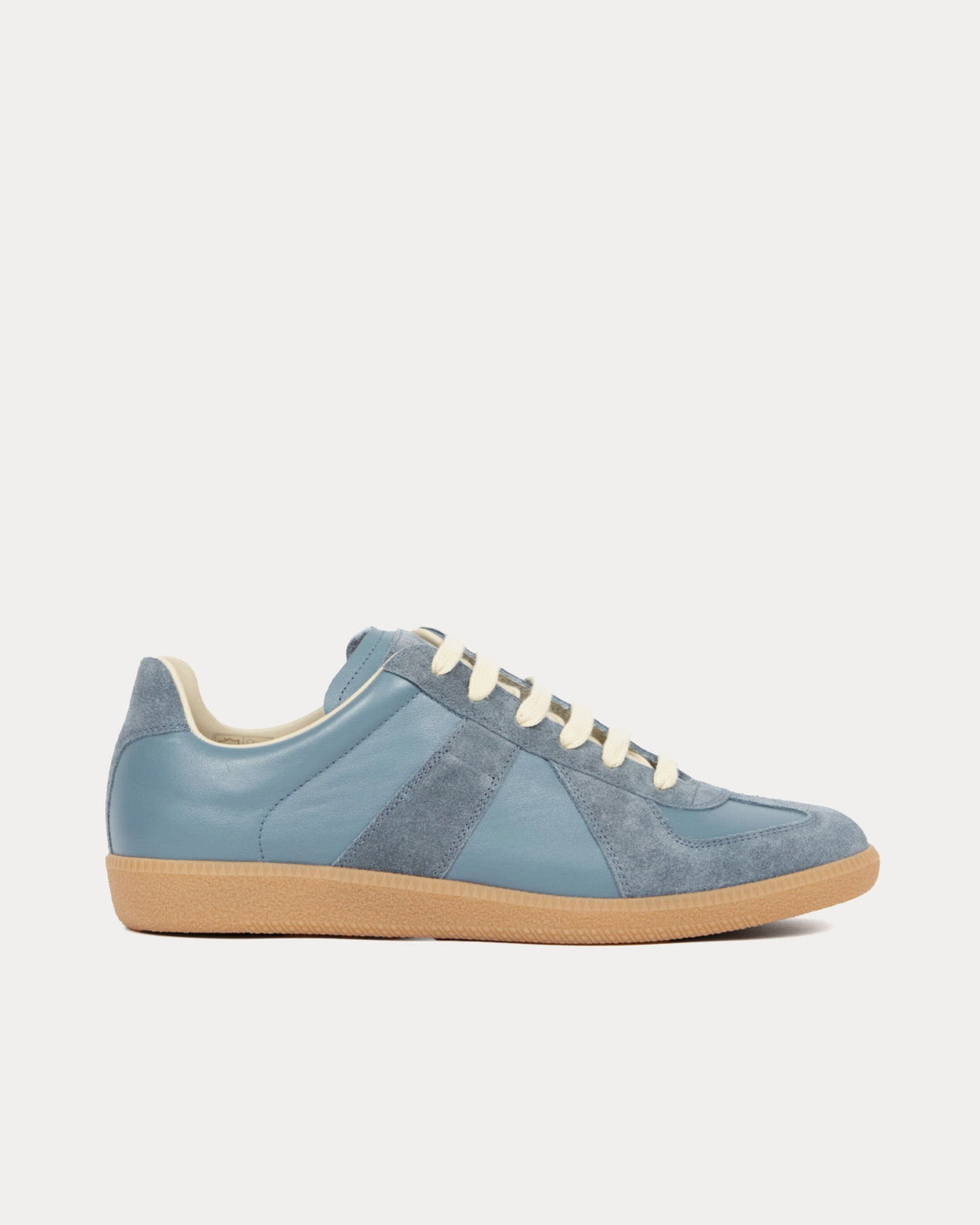 Replica Leather & Suede Cloud Low Top Sneakers