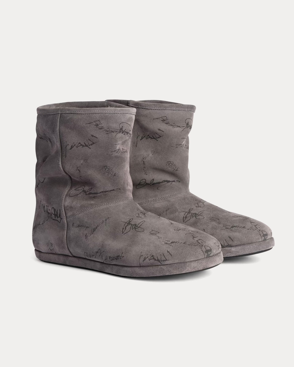 Alaska Soft Bootie Suede Grey Boots