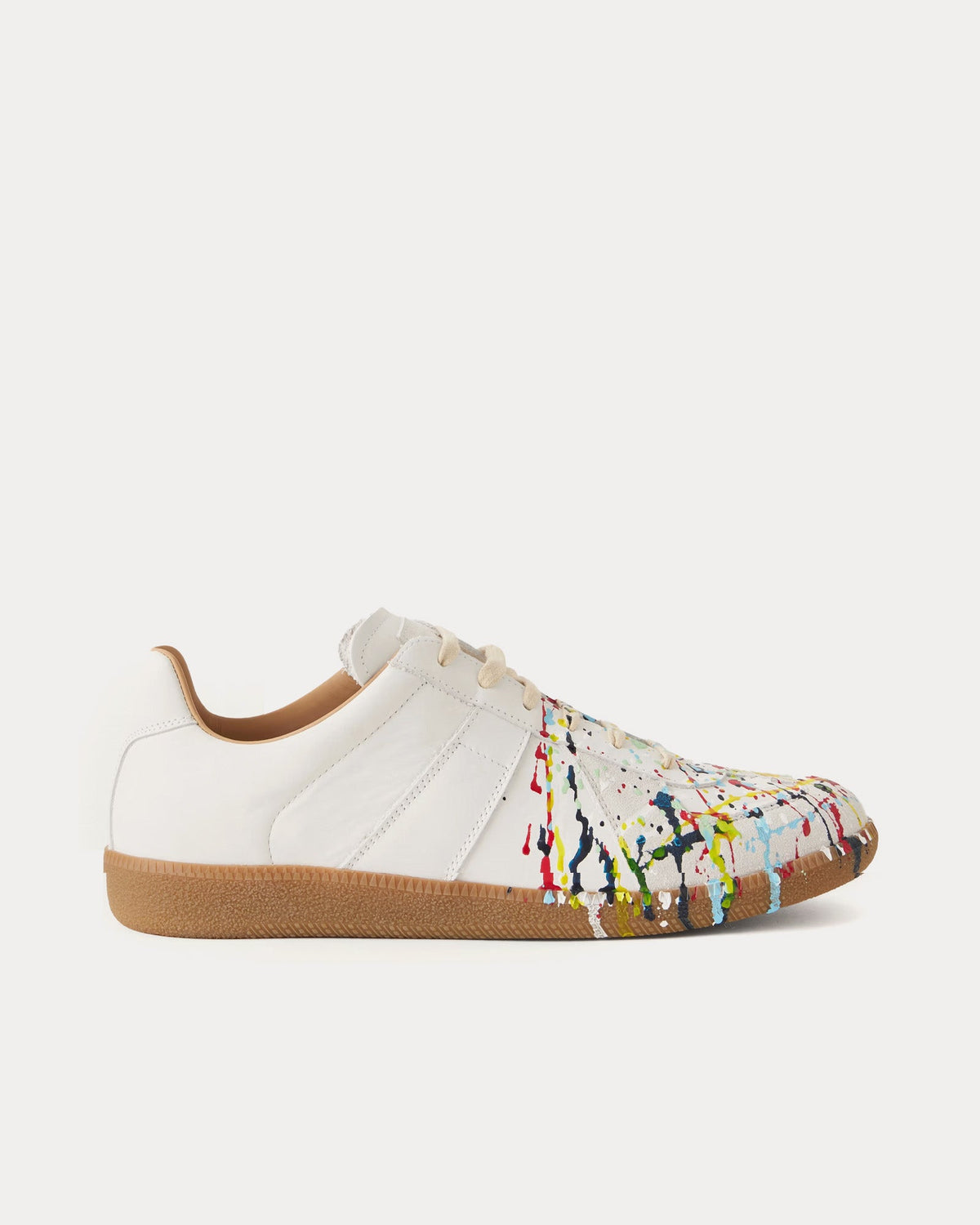 Replica Paint Off-White Low Top Sneakers