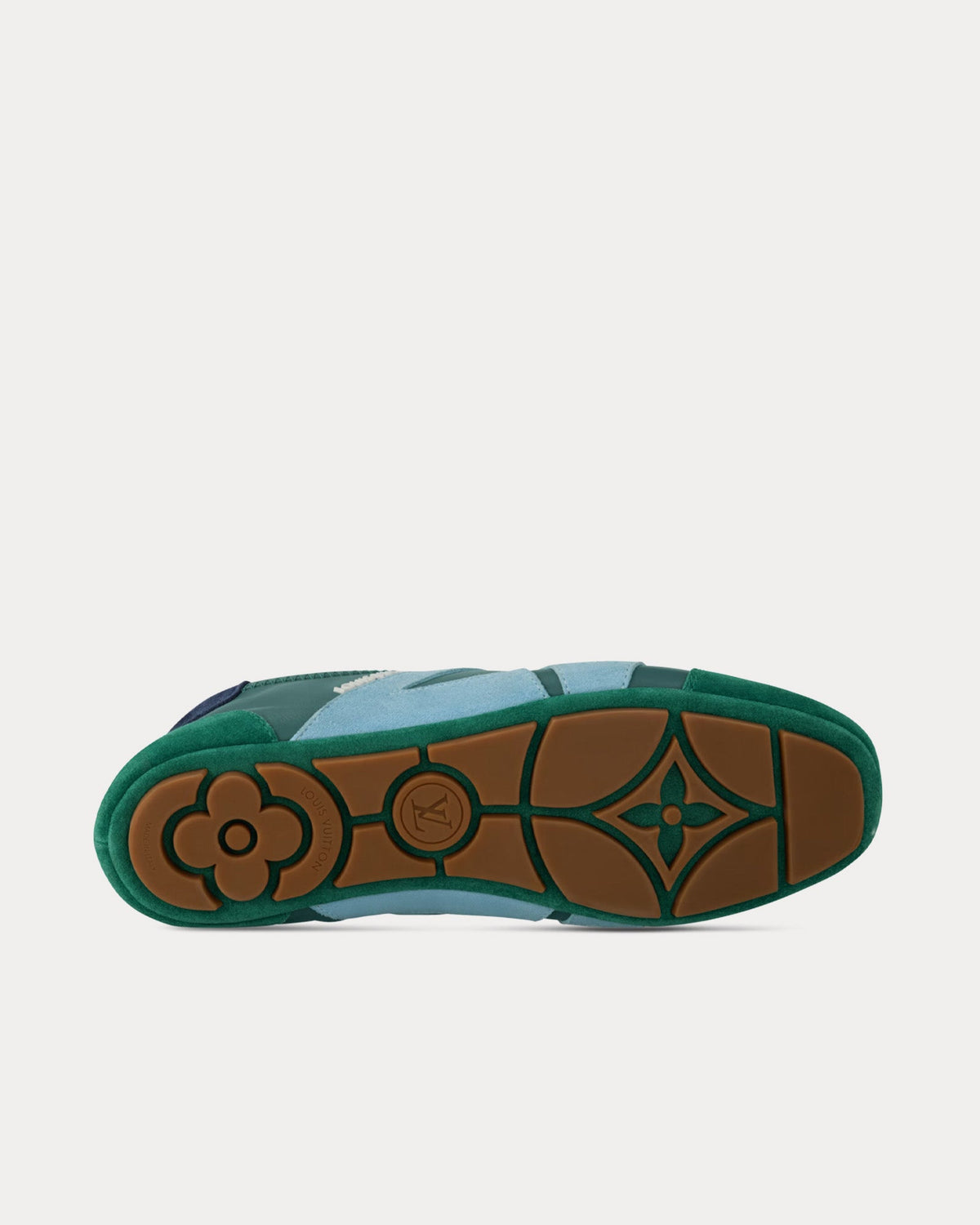LV Sneakerina Vert Green Low Top Sneakers