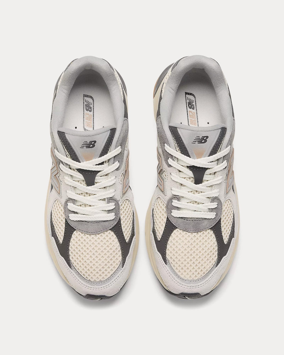 2010 Brighton Grey / Linen Low Top Sneakers