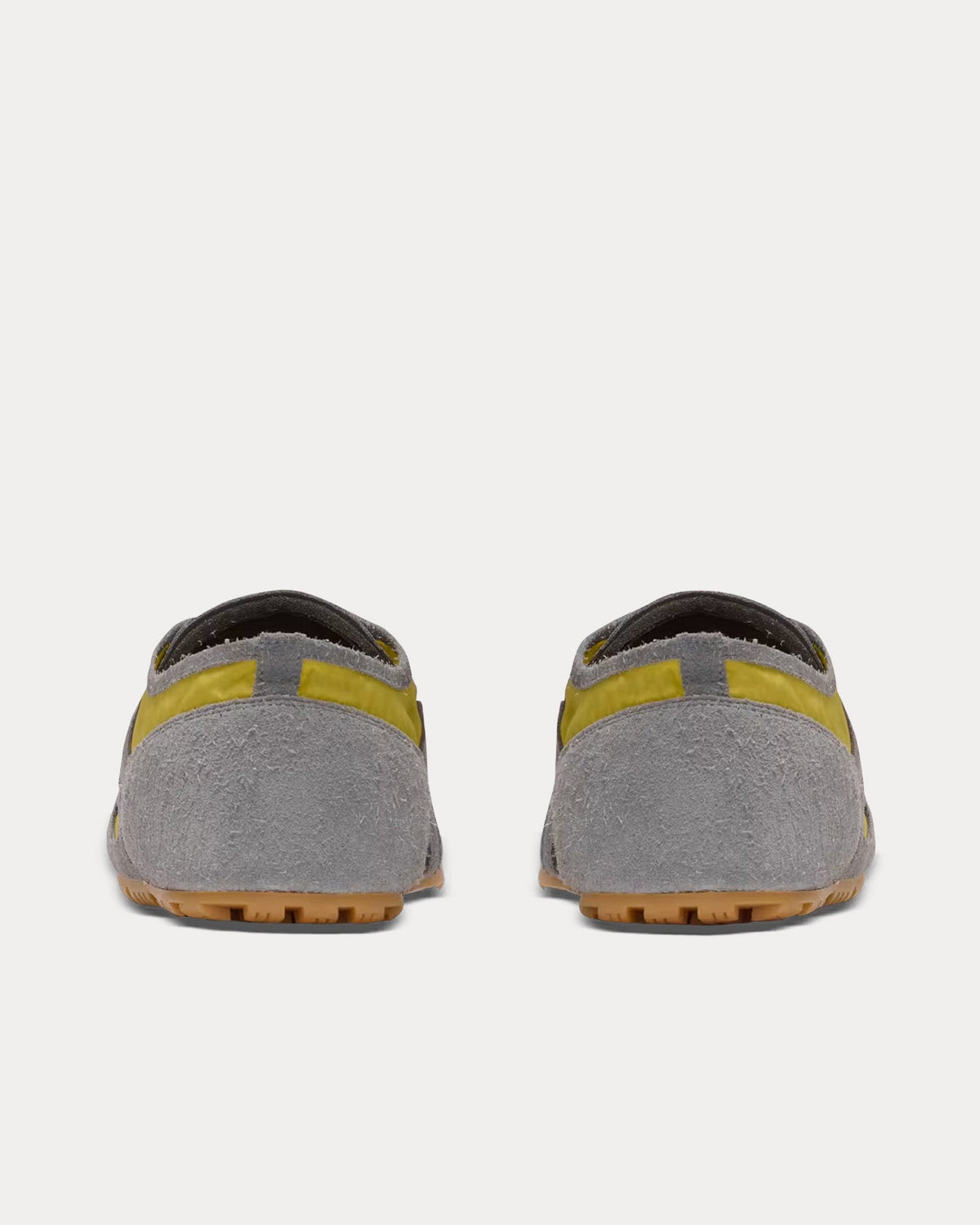 Racer 45 Suede & Nylon Yellow Low Top Sneakers