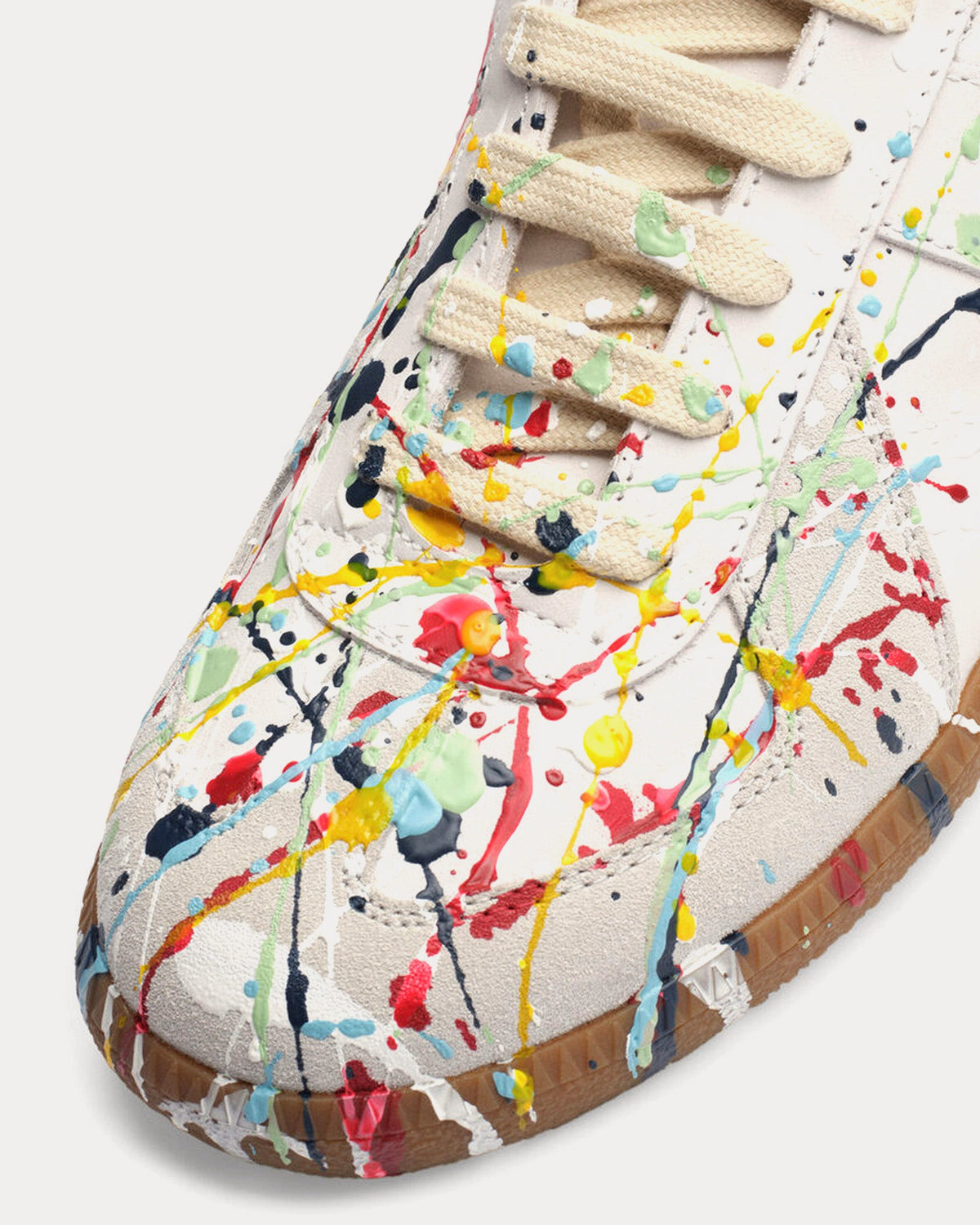 Replica Paint Off-White Low Top Sneakers