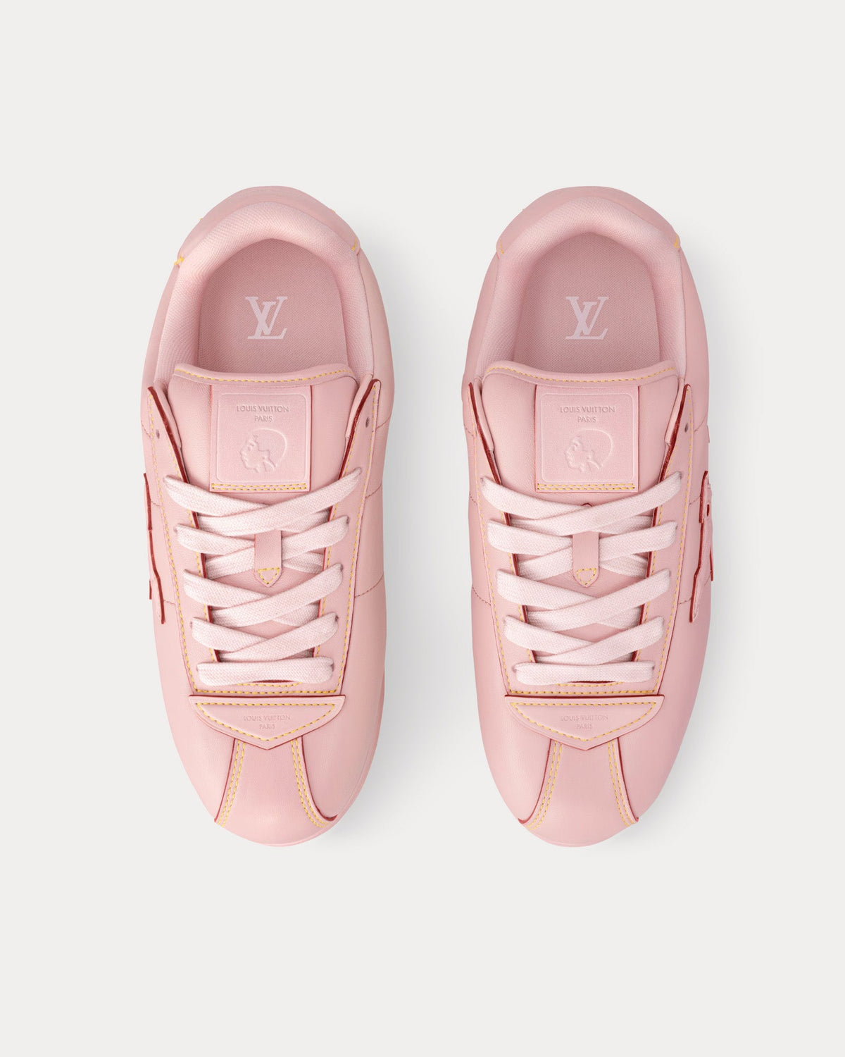 LV Buttersoft Rose Low Top Sneakers
