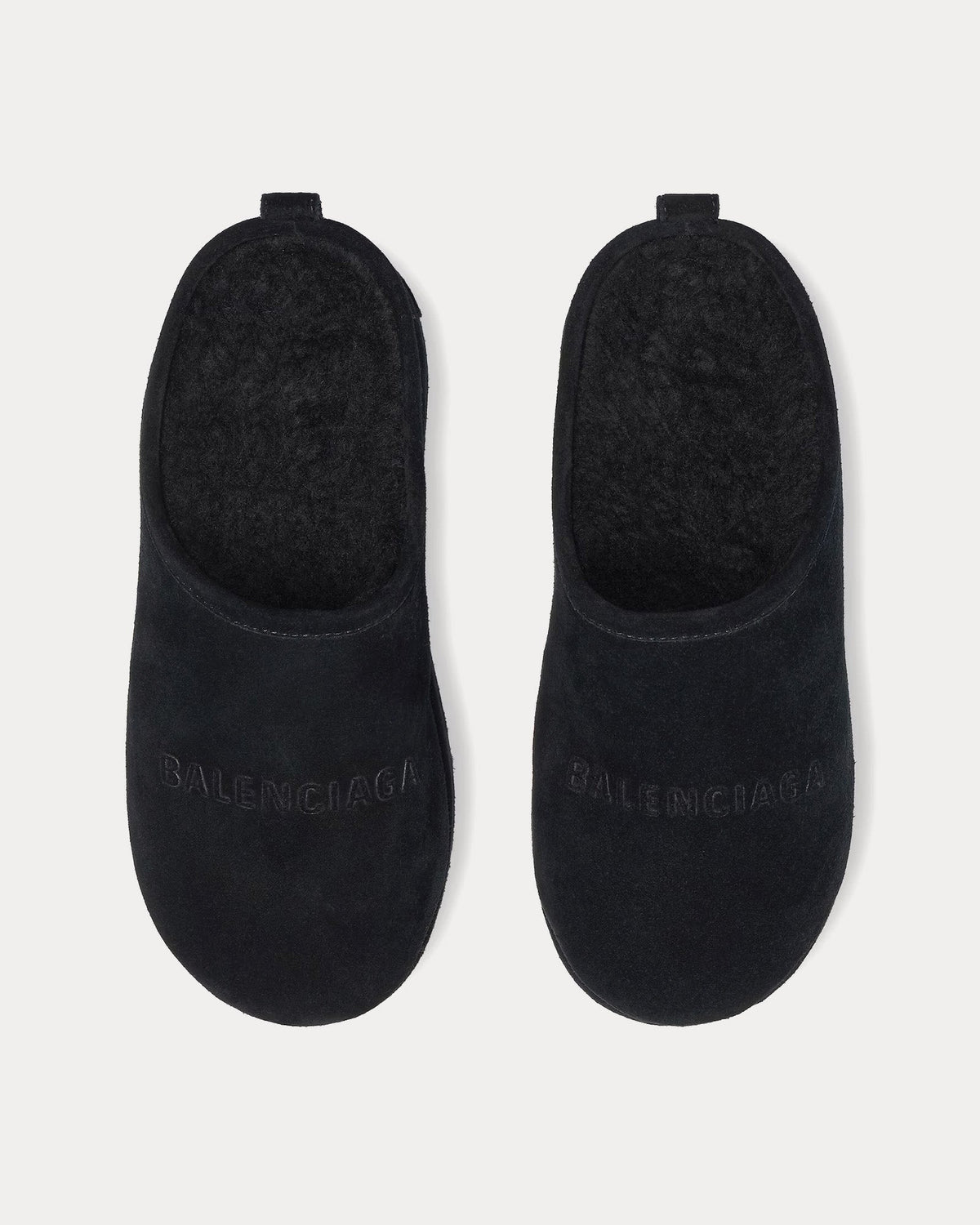 Alaska Soft Platform Black Mules