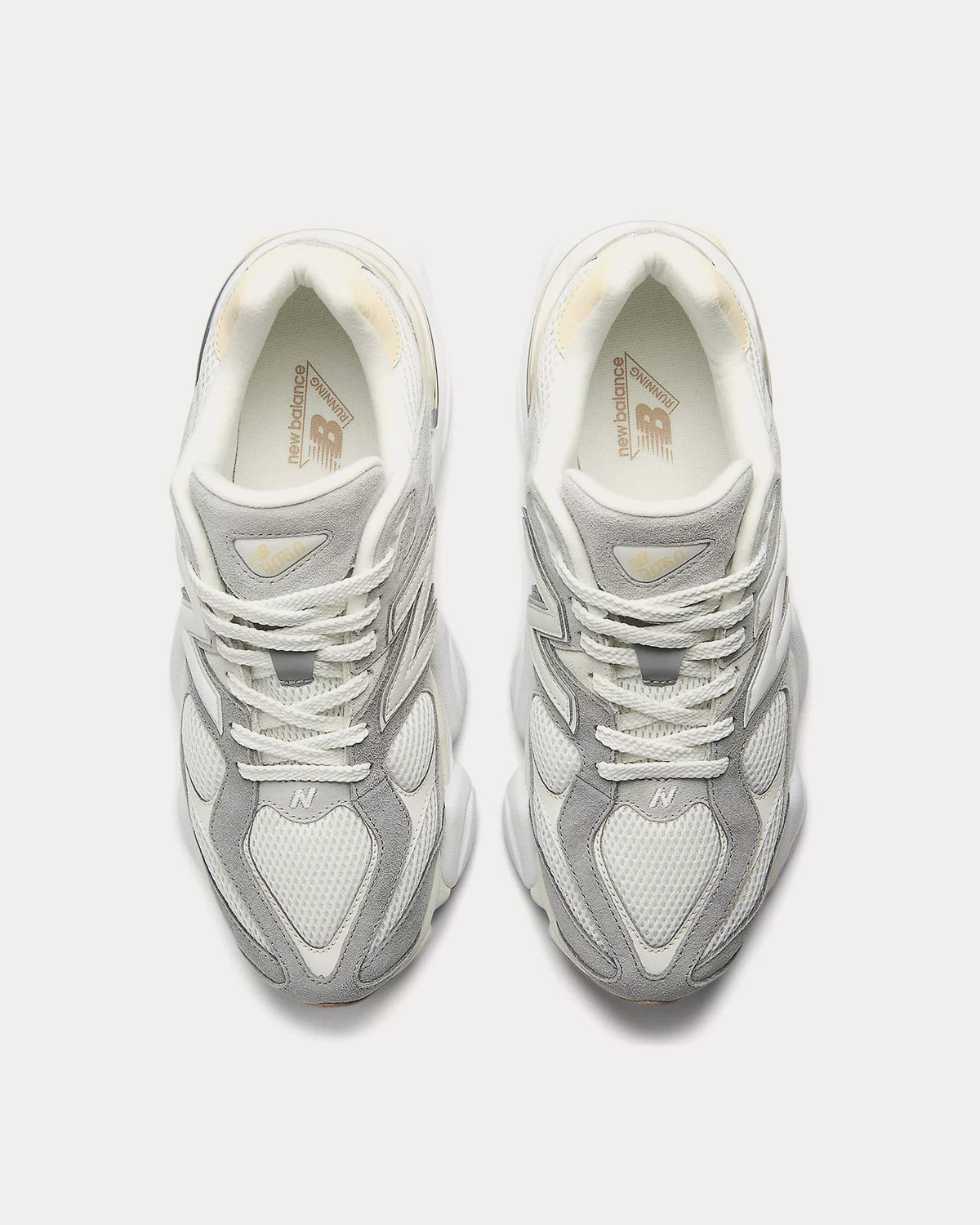 9060 Slate Grey / Calcium Low Top Sneakers