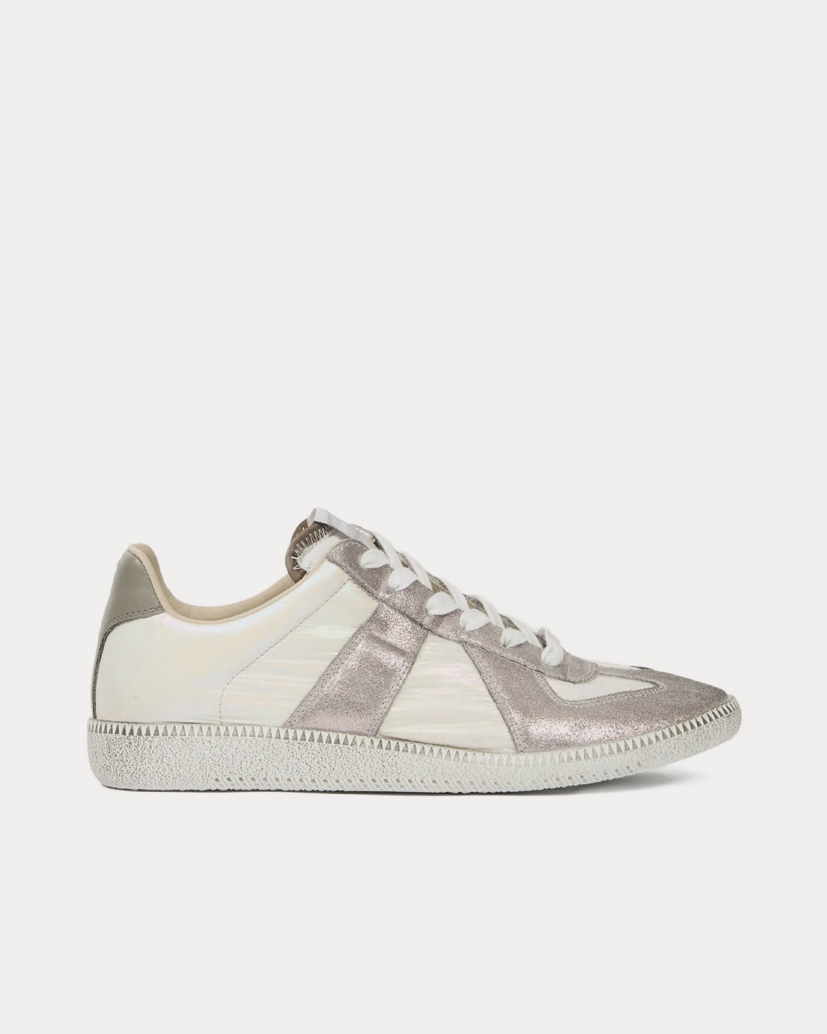 Replica Iridescent Holographic / White Low Top Sneakers