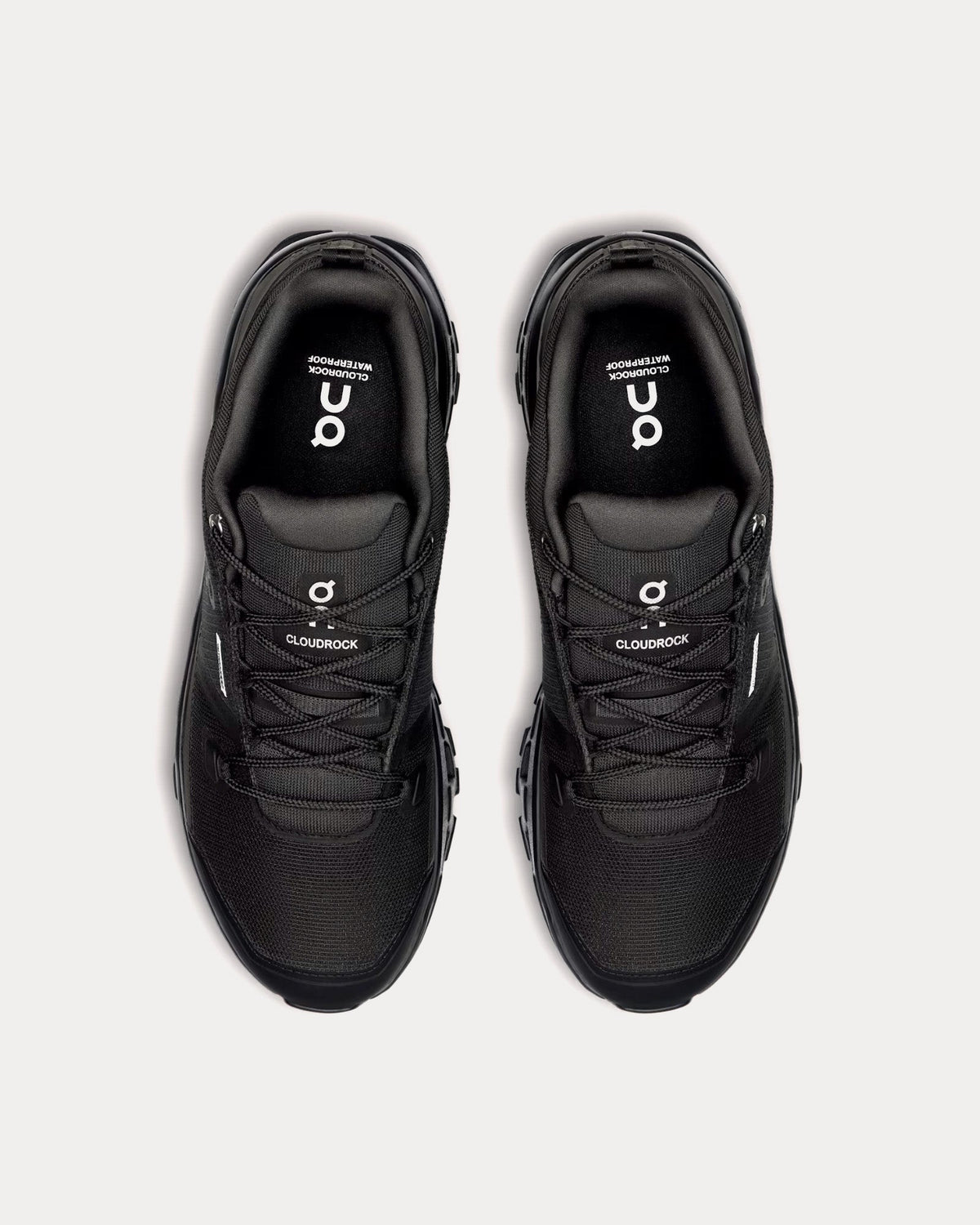 Cloudrock Low Waterproof Black / Black Hiking Shoes