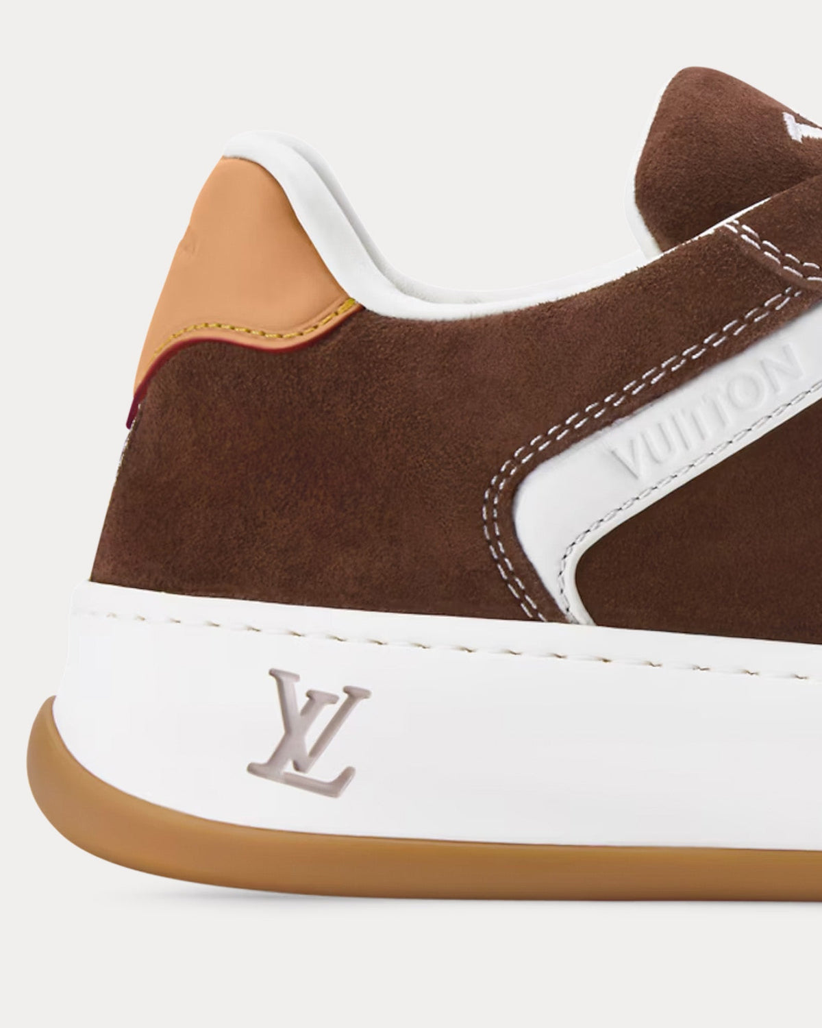 LV Tilted Brown Low Top Sneakers