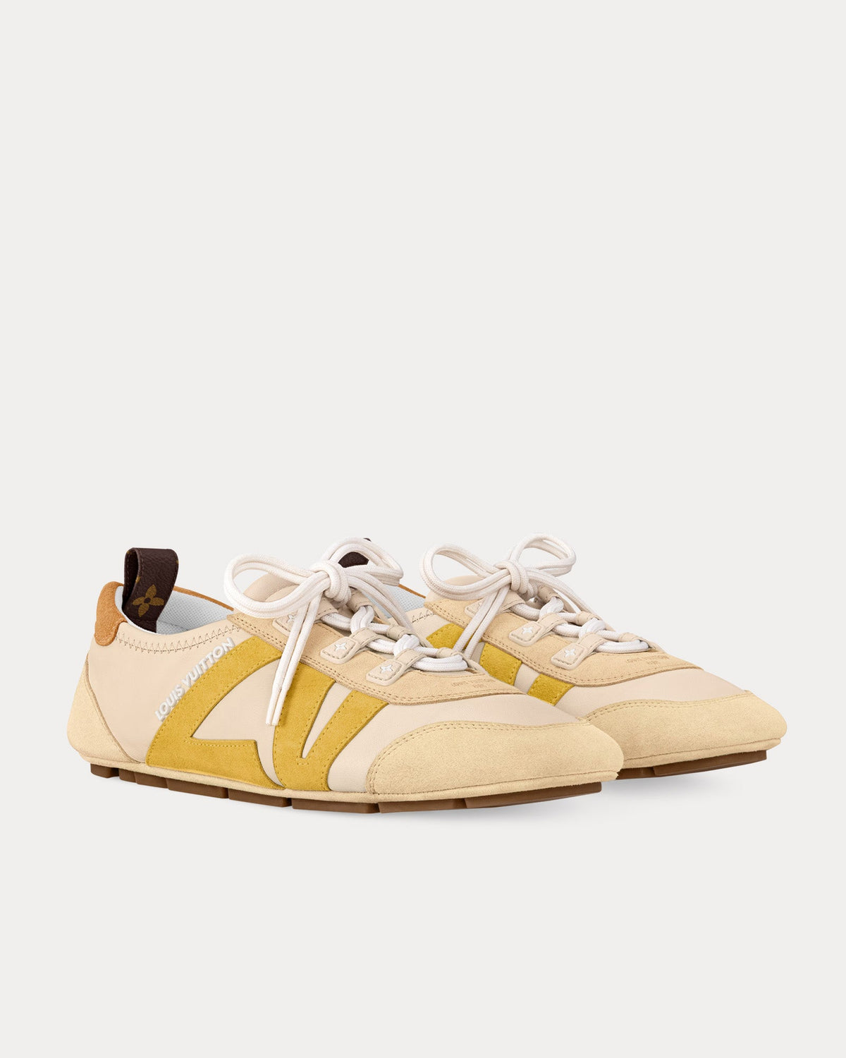 LV Sneakerina Light Beige Low Top Sneakers