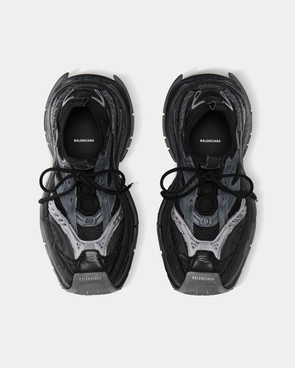 Platform Reduced Dark Grey Low Top Sneakers