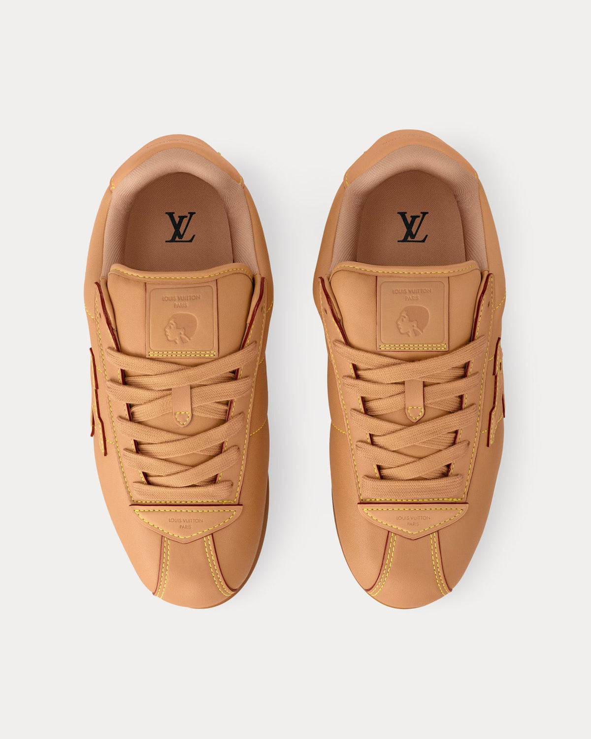 LV Buttersoft Beige Low Top Sneakers
