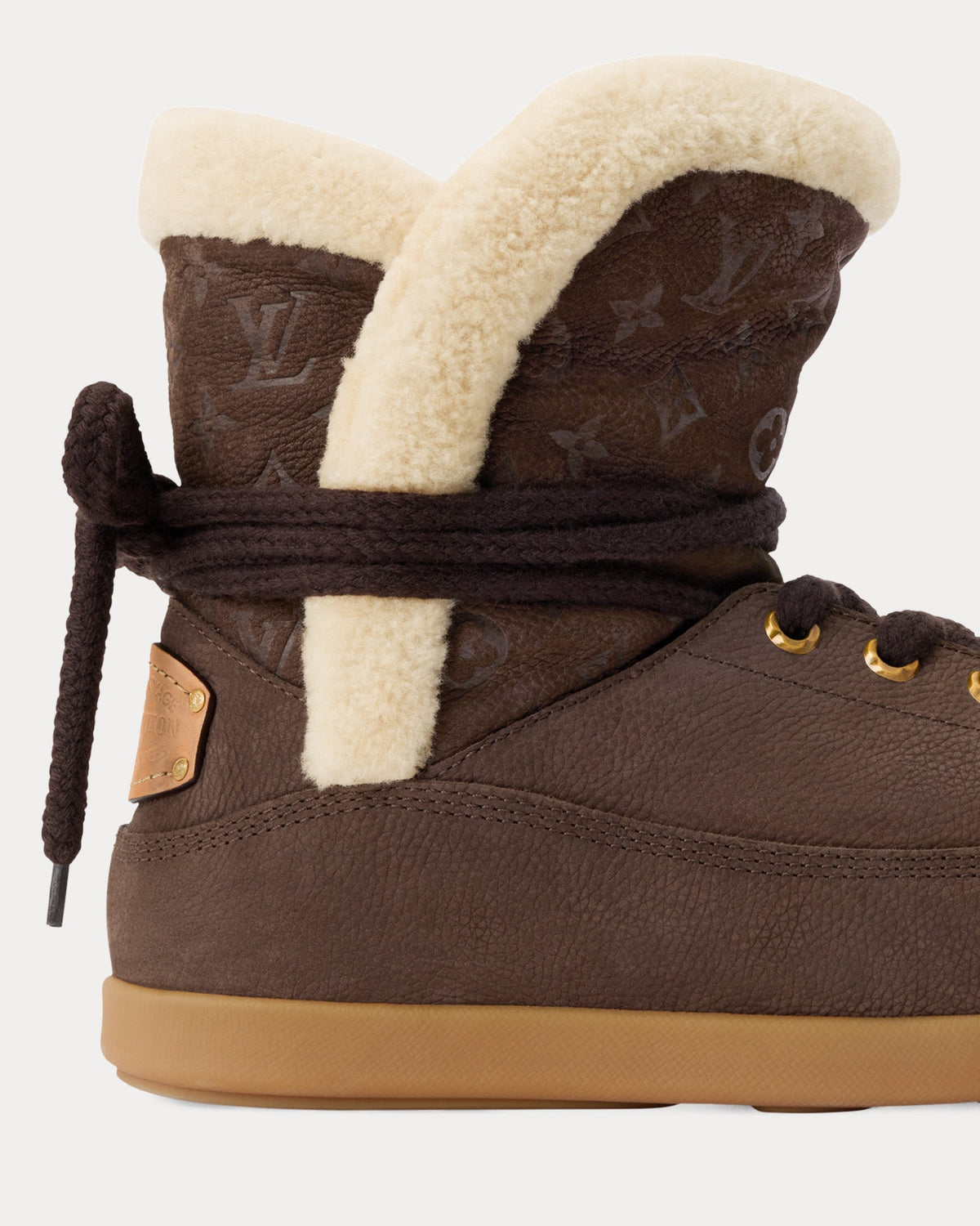 LV Yeti Suede Brown Boots