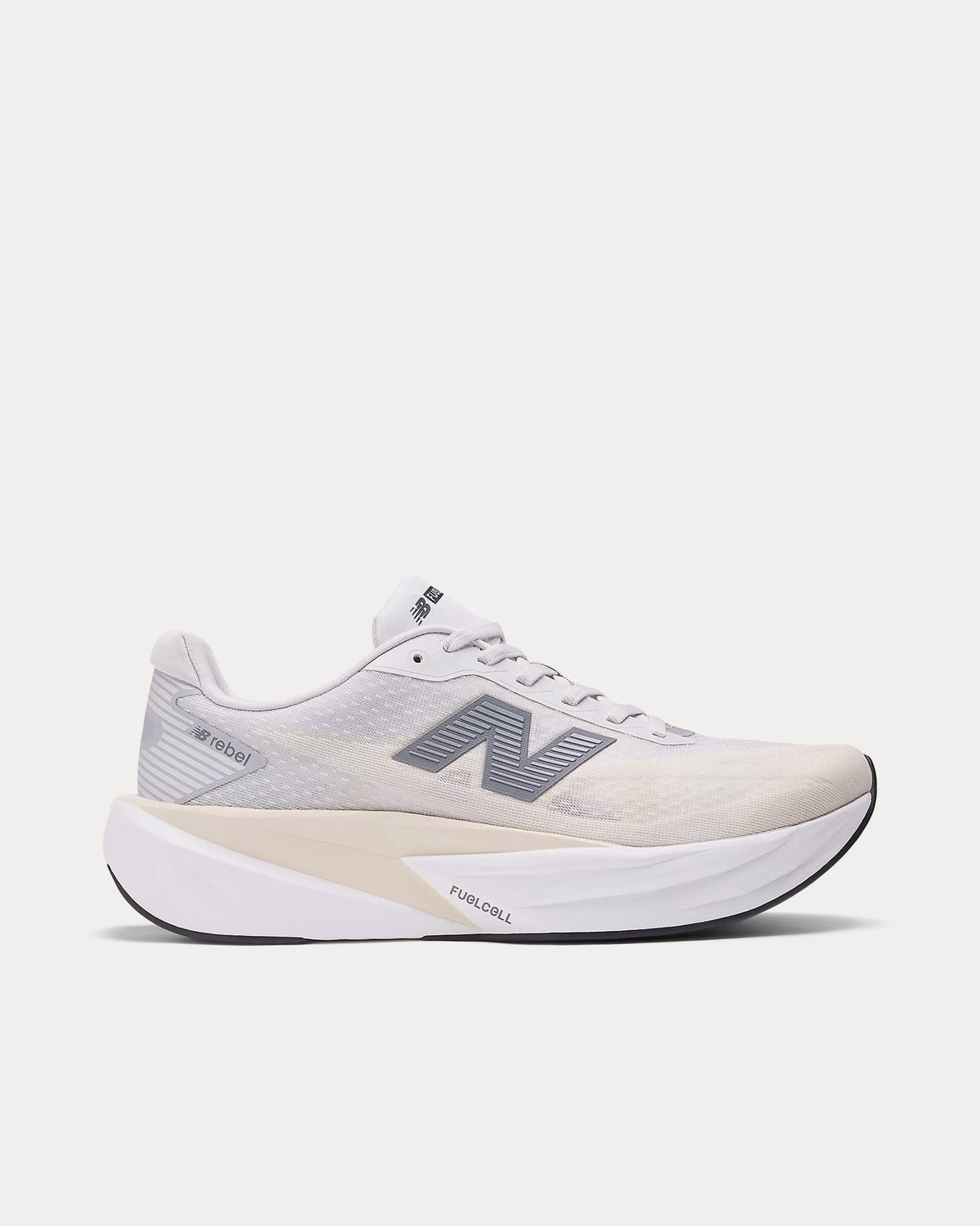 FuelCell Rebel v5 Grey Matter / Linen / White Running Shoes