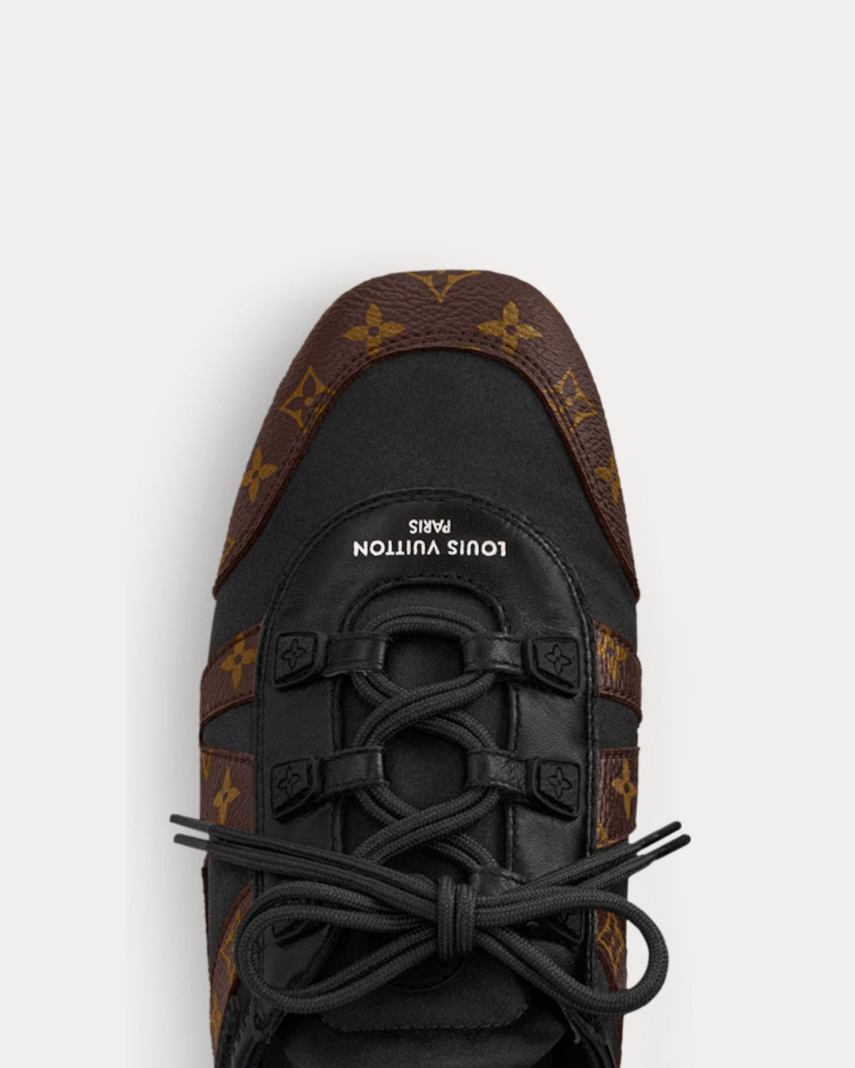 LV Sneakerina Monogram Black Low Top Sneakers
