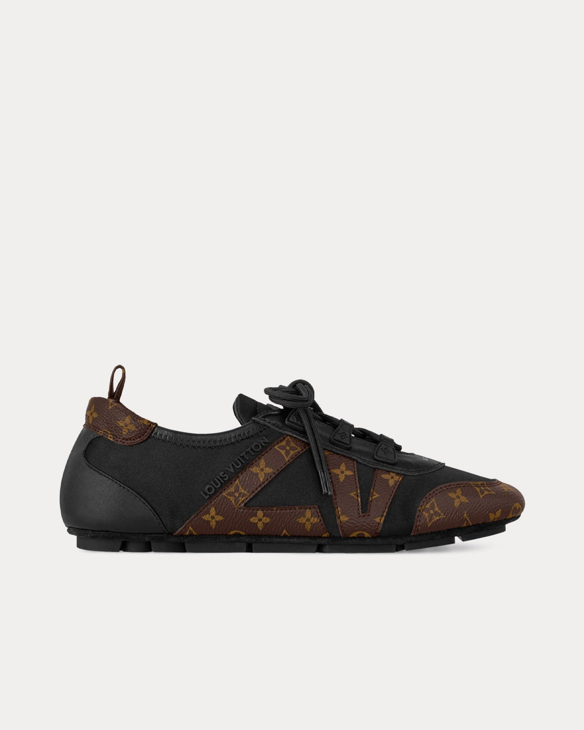 LV Sneakerina Monogram Black Low Top Sneakers