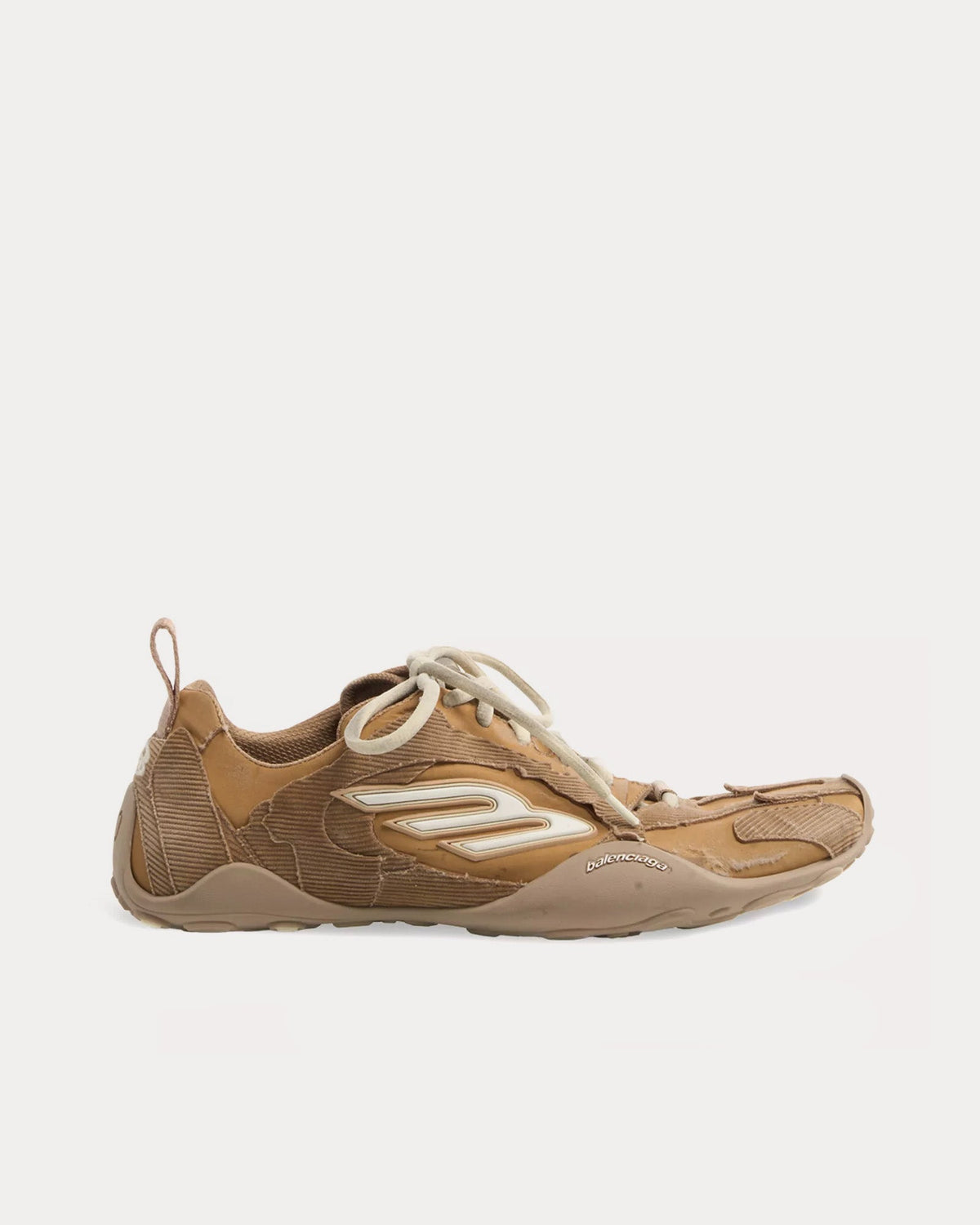 Monday Ultra Beige / White Low Top Sneakers
