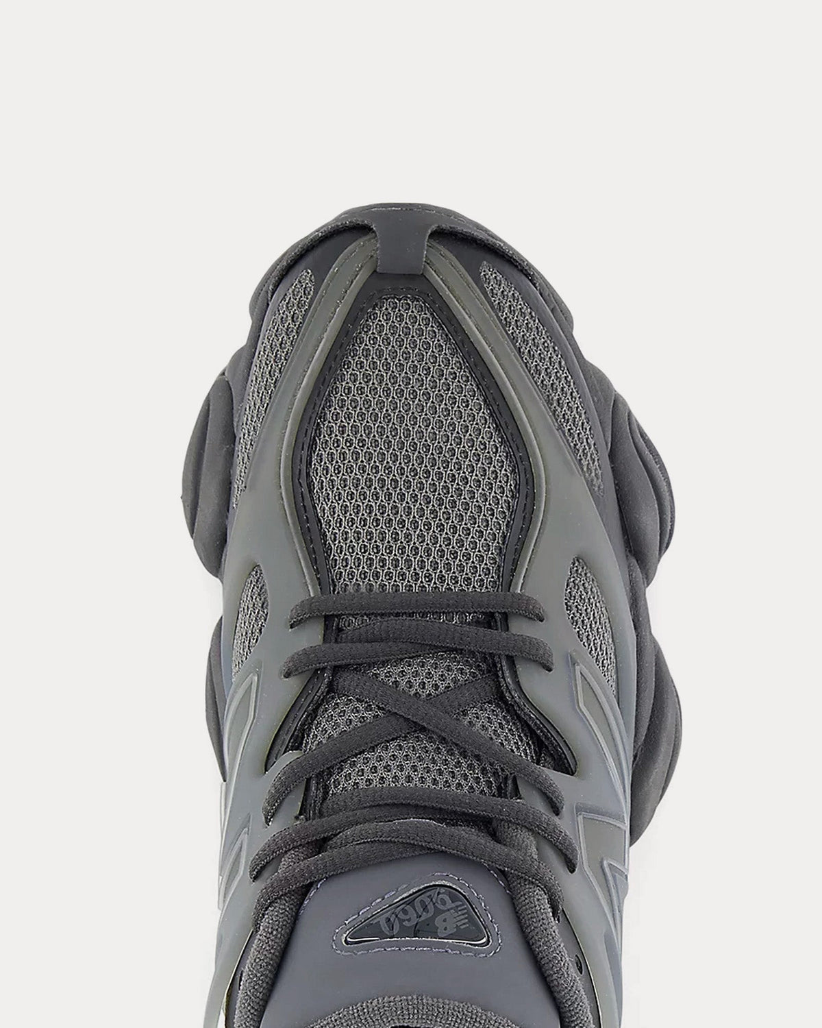 9060 X Black Cement / Black Low Top Sneakers