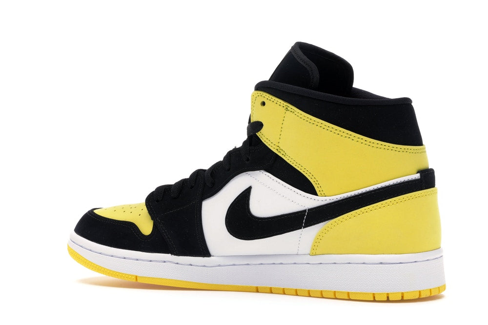 Air Jordan 1 Mid Yellow Toe Black